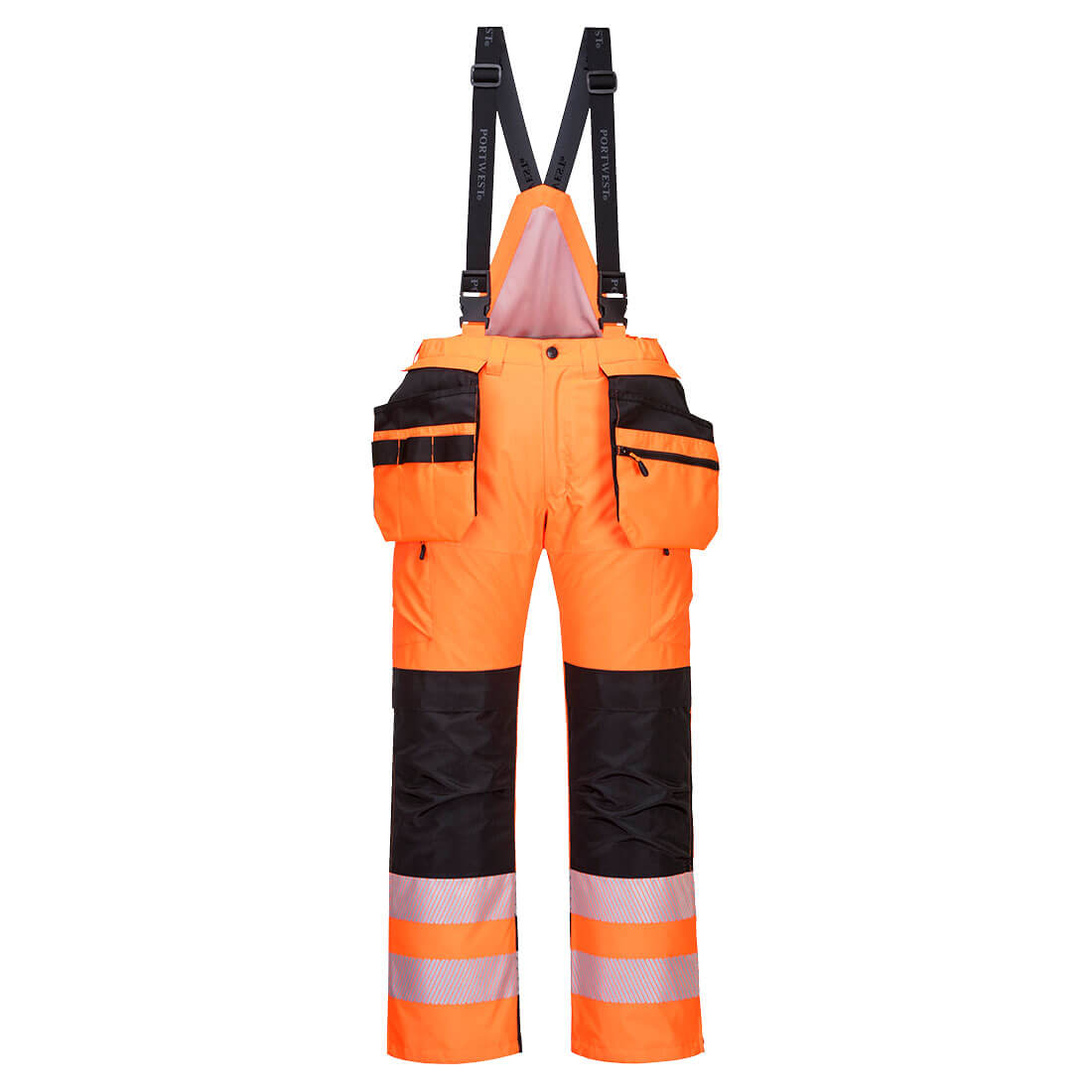 PW351 PW3 Hi-Vis Winter Trousers Orange/Black PW351 PW3 Hi-Vis Winter Trousers Orange/Black