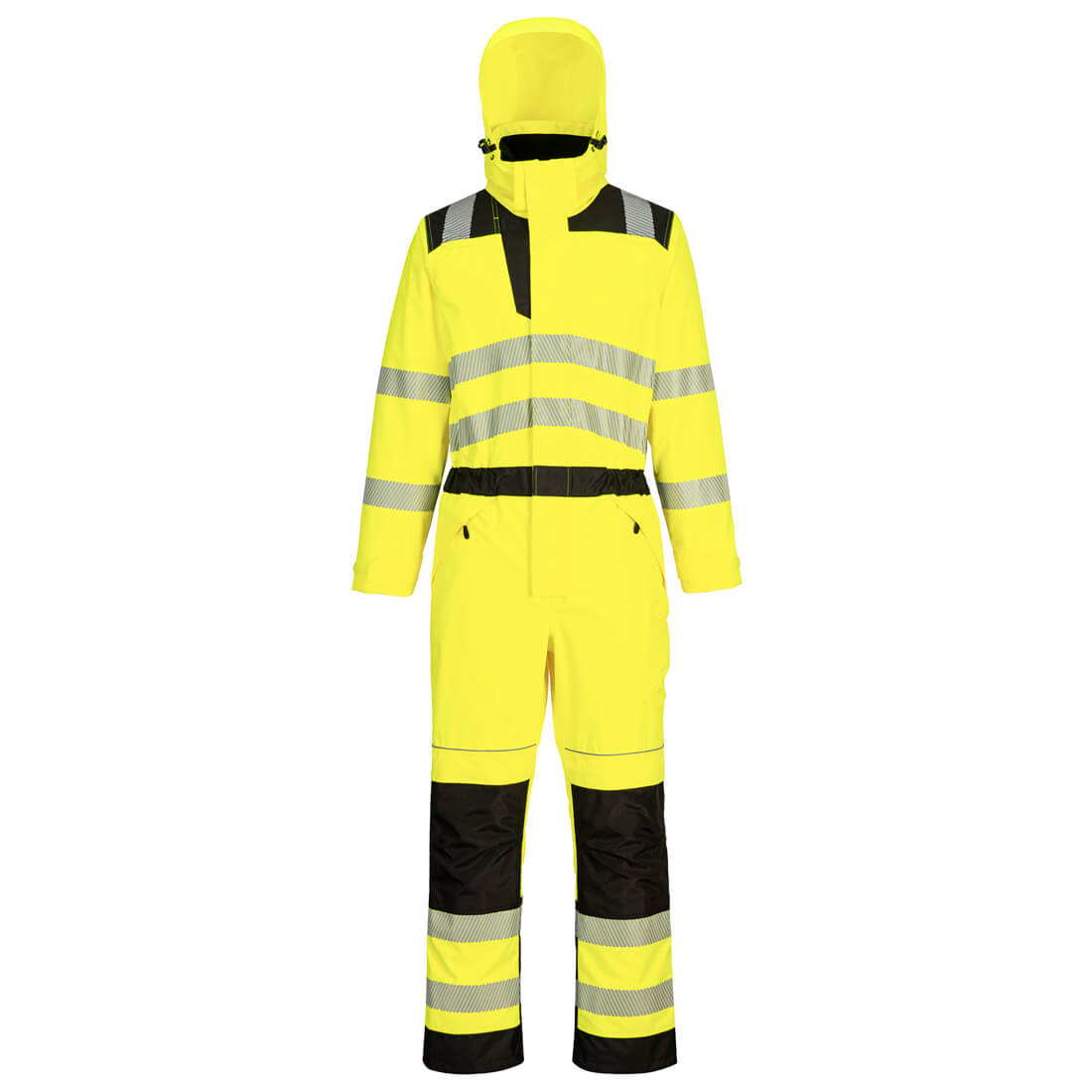 PW355 PW3 Hi-Vis Rain Coverall Yellow/Black PW355 PW3 Hi-Vis Rain Coverall Yellow/Black