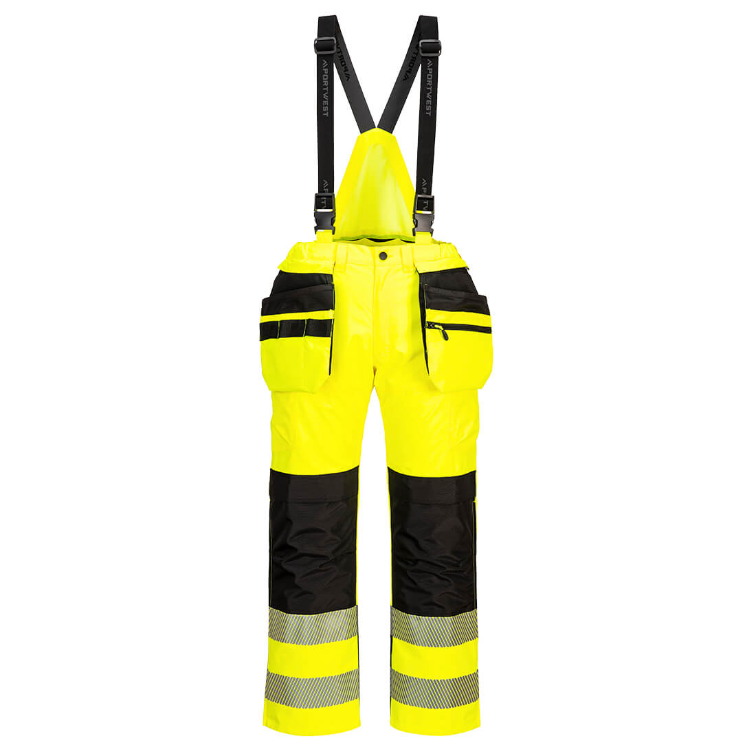 PW356 PW3 Hi-Vis Rain Trousers Yellow/Black
