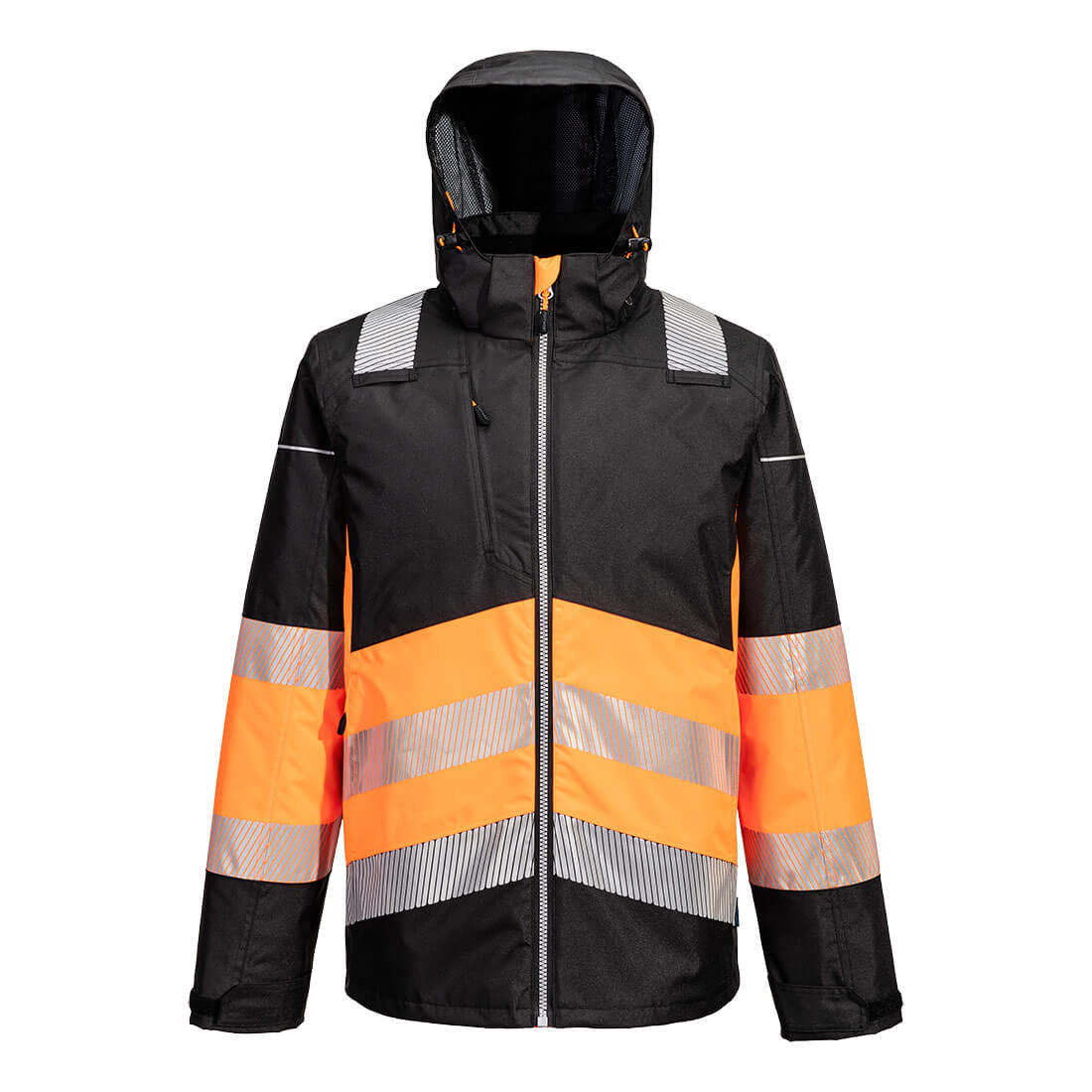 PW364 PW3 Hi-Vis Class 1 Winter Jacket Orange/Black