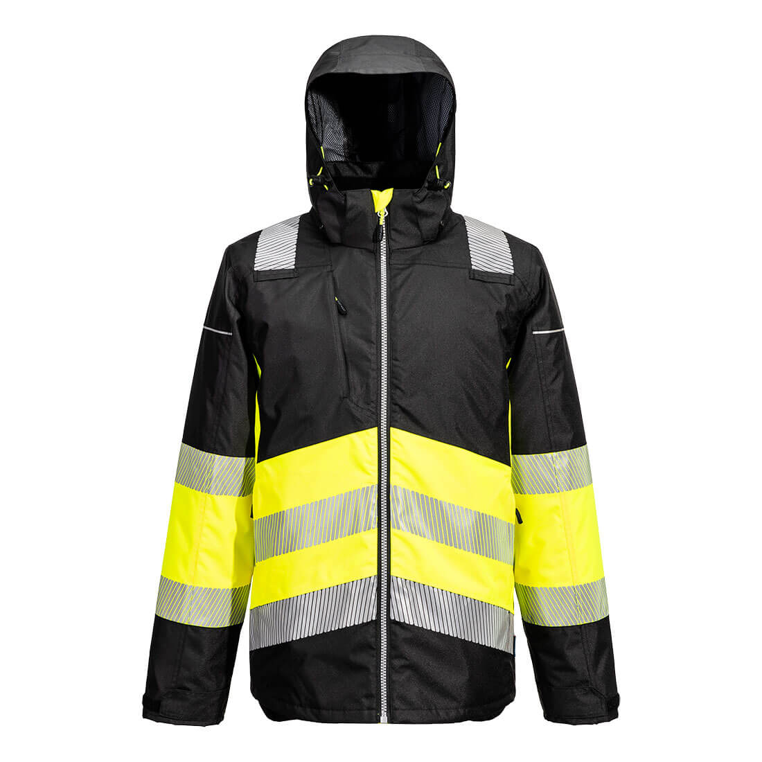 PW364 PW3 Hi-Vis Class 1 Winter Jacket Yellow/Black PW364 PW3 Hi-Vis Class 1 Winter Jacket Yellow/Black