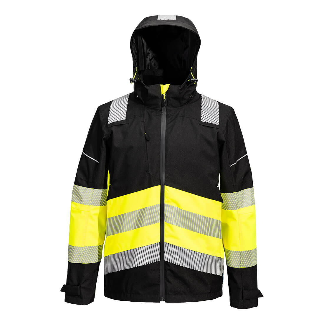 PW368 PW3 Hi-Vis Class 1 Extreme Rain Jacket Yellow/Black PW368 PW3 Hi-Vis Class 1 Extreme Rain Jacket Yellow/Black