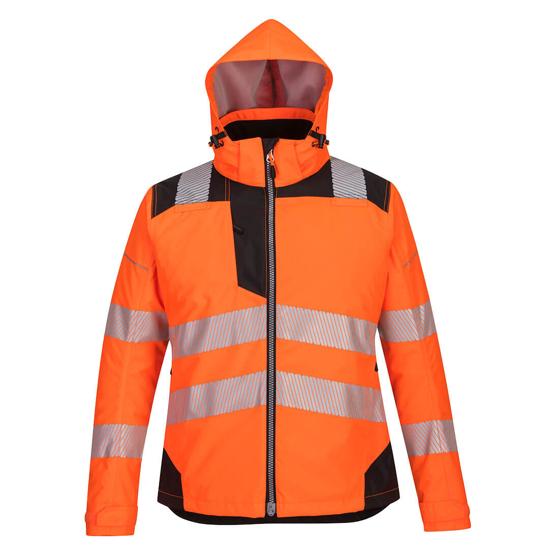 PW382 PW3 Hi-Vis Women’s Winter Jacket Orange/Black PW382 PW3 Hi-Vis Women’s Winter Jacket Orange/Black
