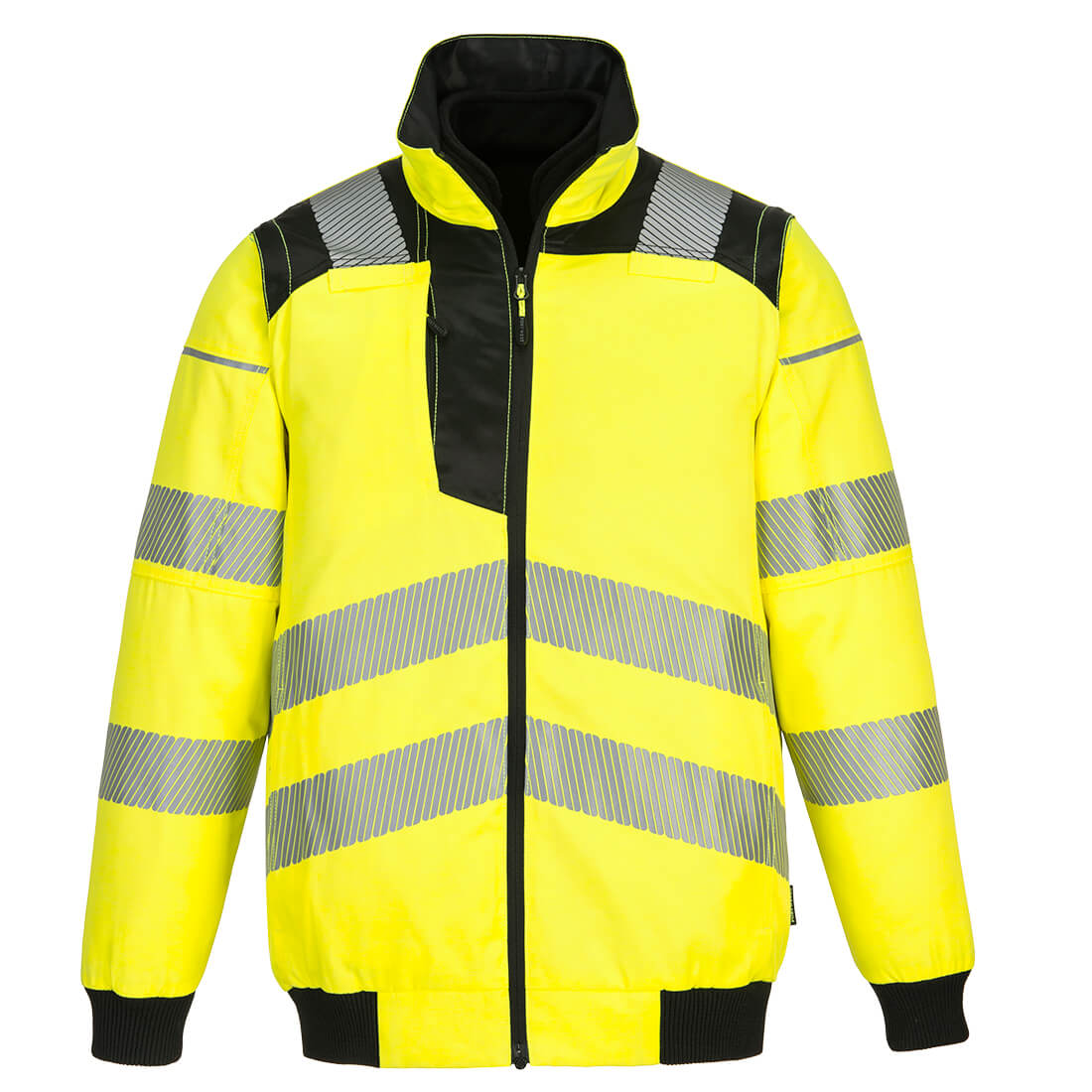 PW302 PW3 Hi-Vis 3-in-1 Pilot Jacket Yellow/Black
