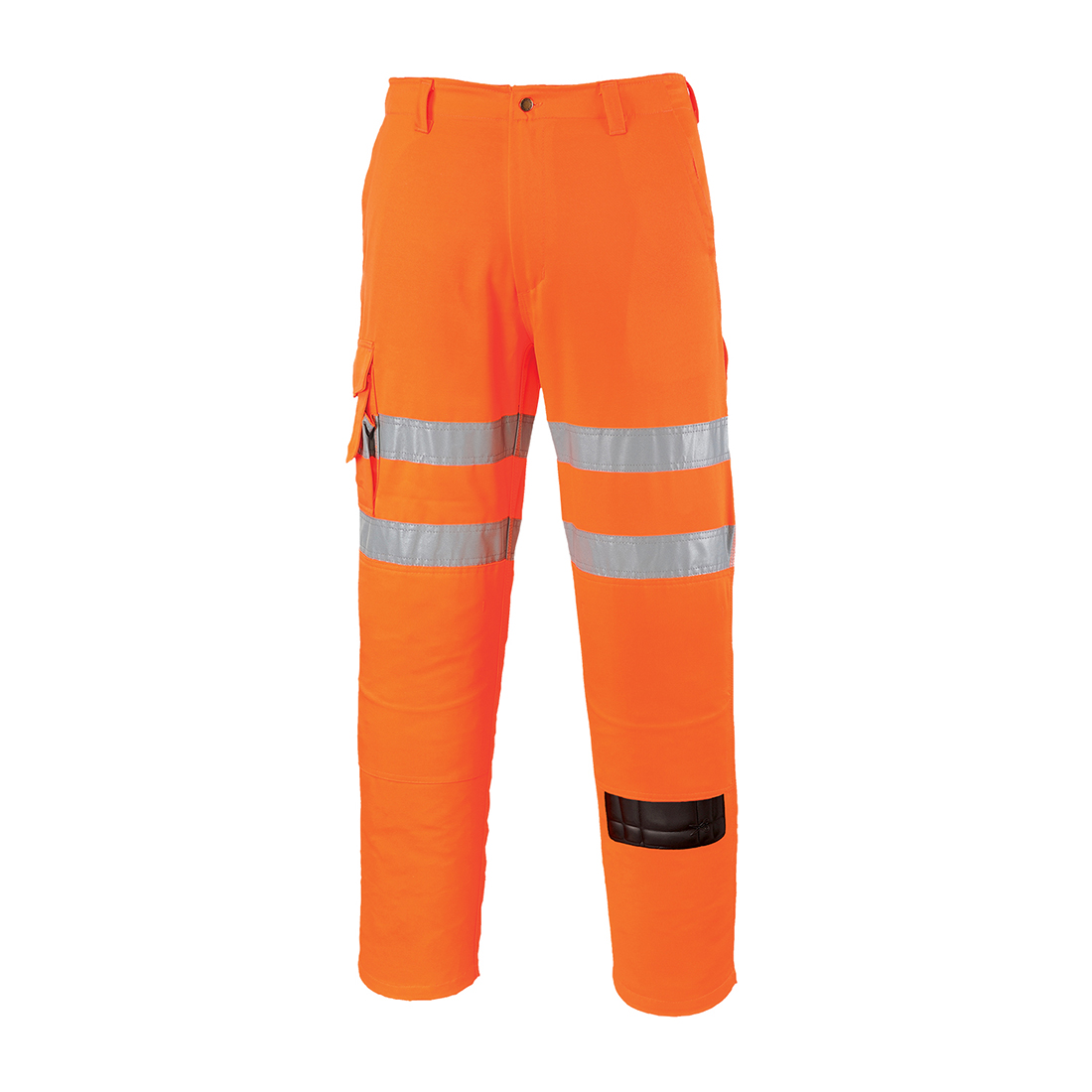 RT46 Hi-Vis Rail Work Trousers Orange Tall