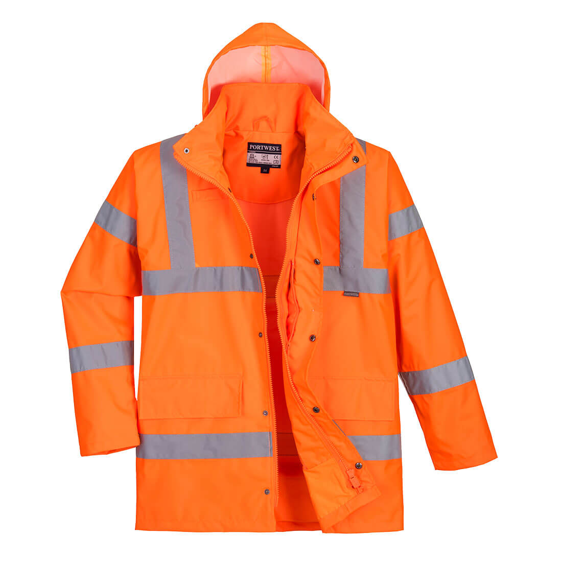 RT60 Hi-Vis Breathable Rain Traffic Jacket Orange