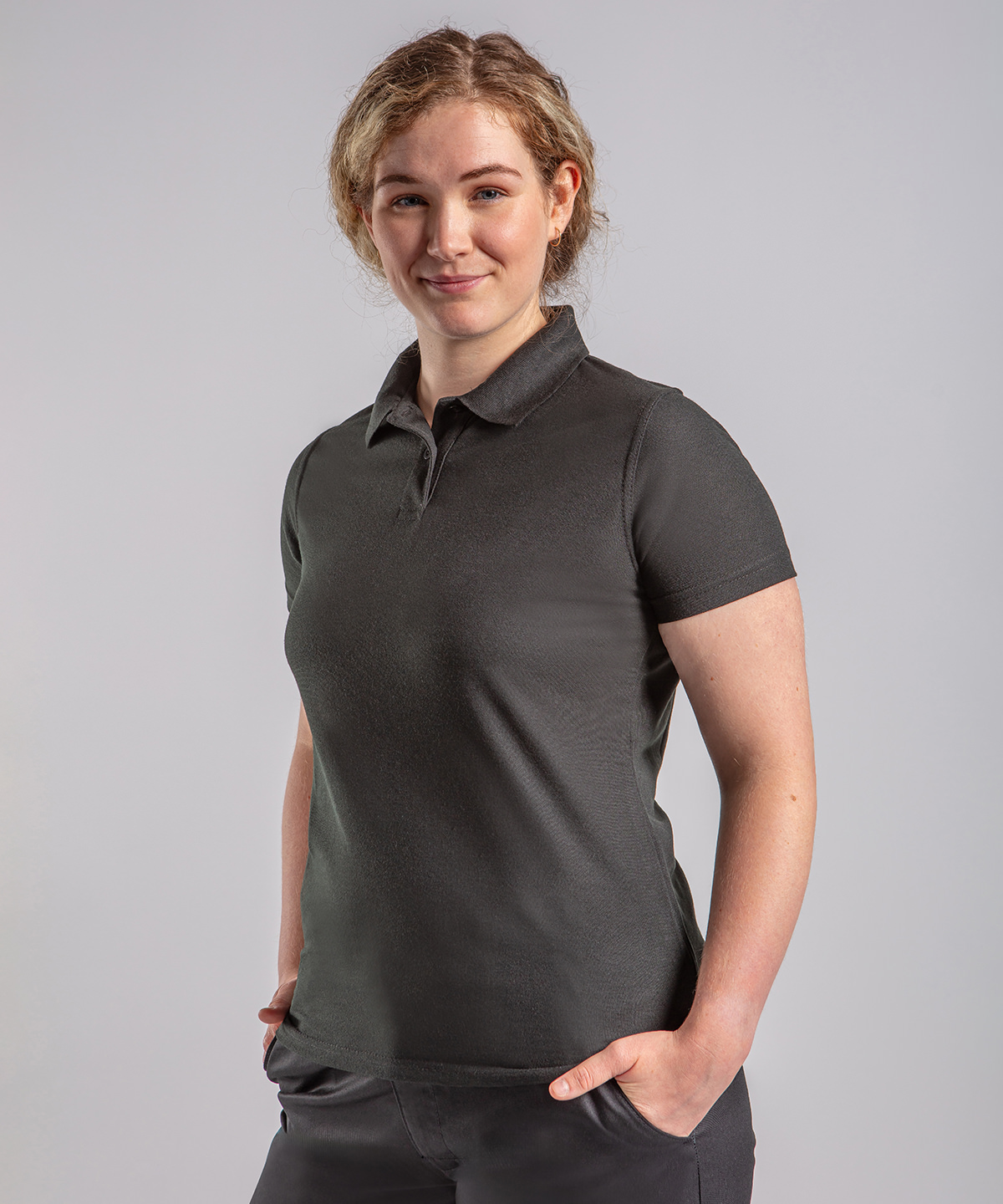 RX05F Women’s pro polyester polo Blue