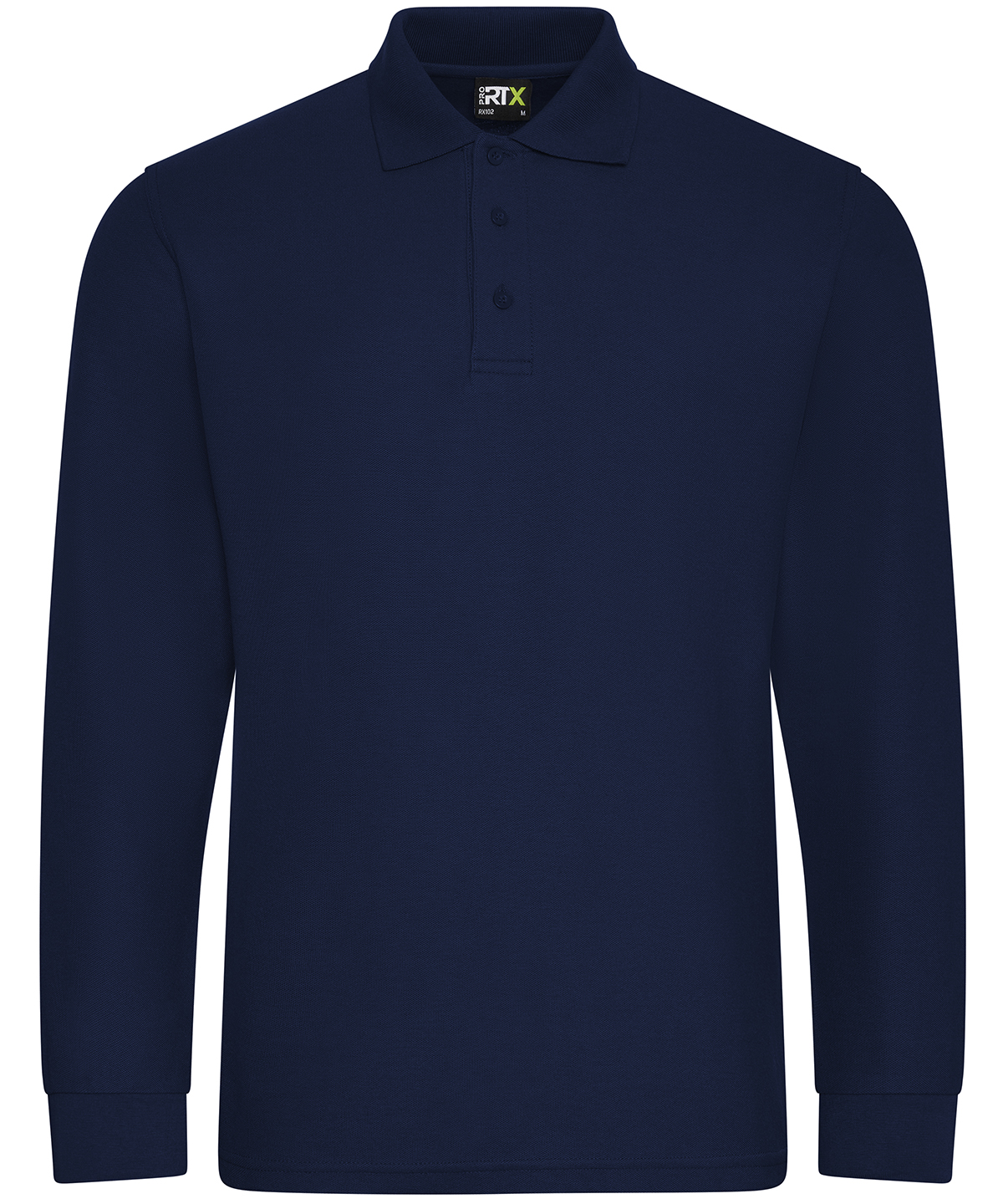 RX102 Pro long sleeve polo Blue