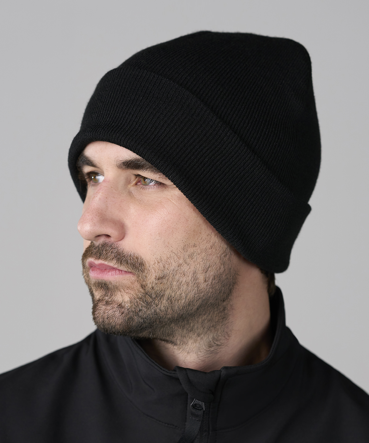 RX290 Pro cuffed beanie Grey