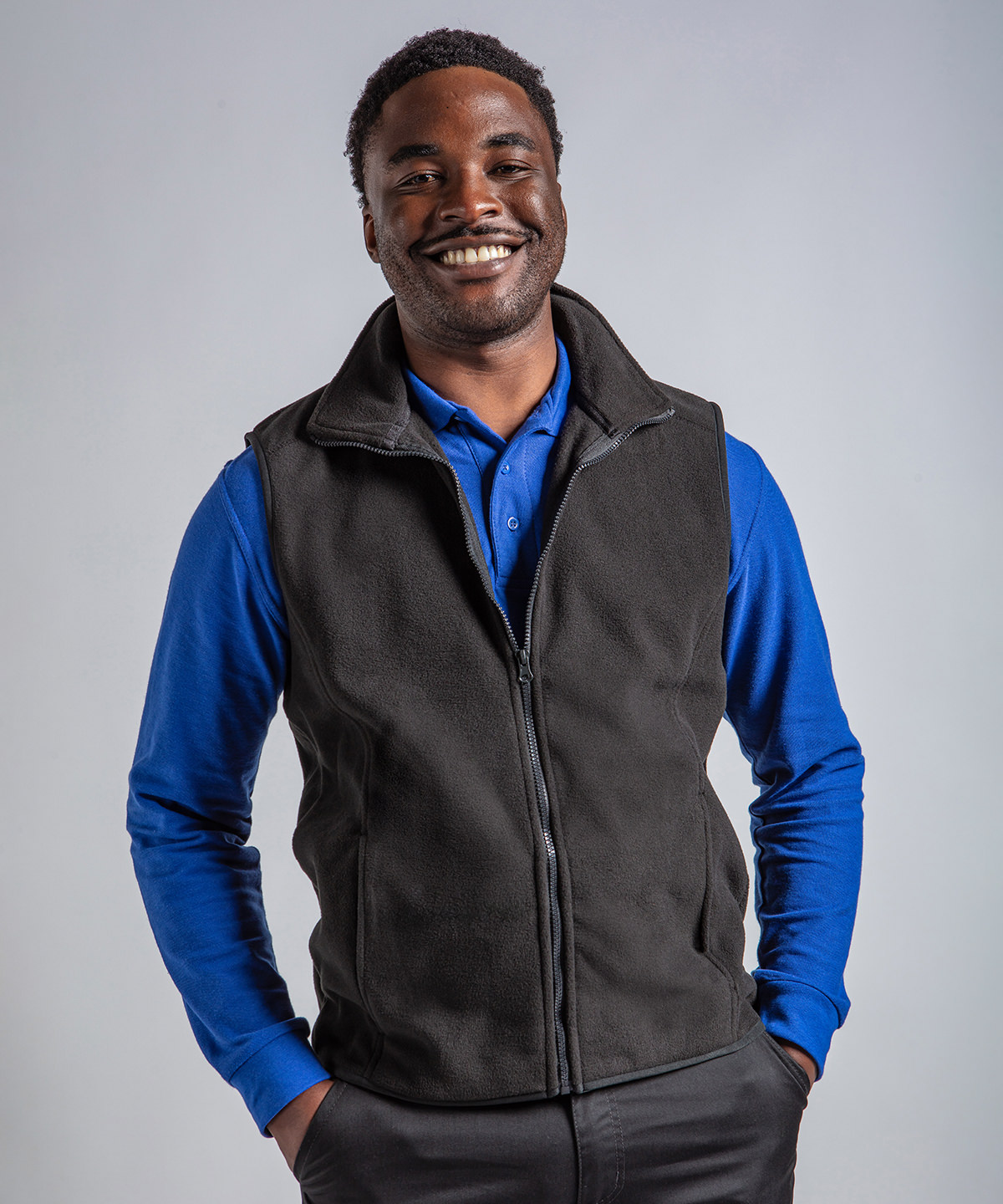 RX405 Pro fleece gilet Blue