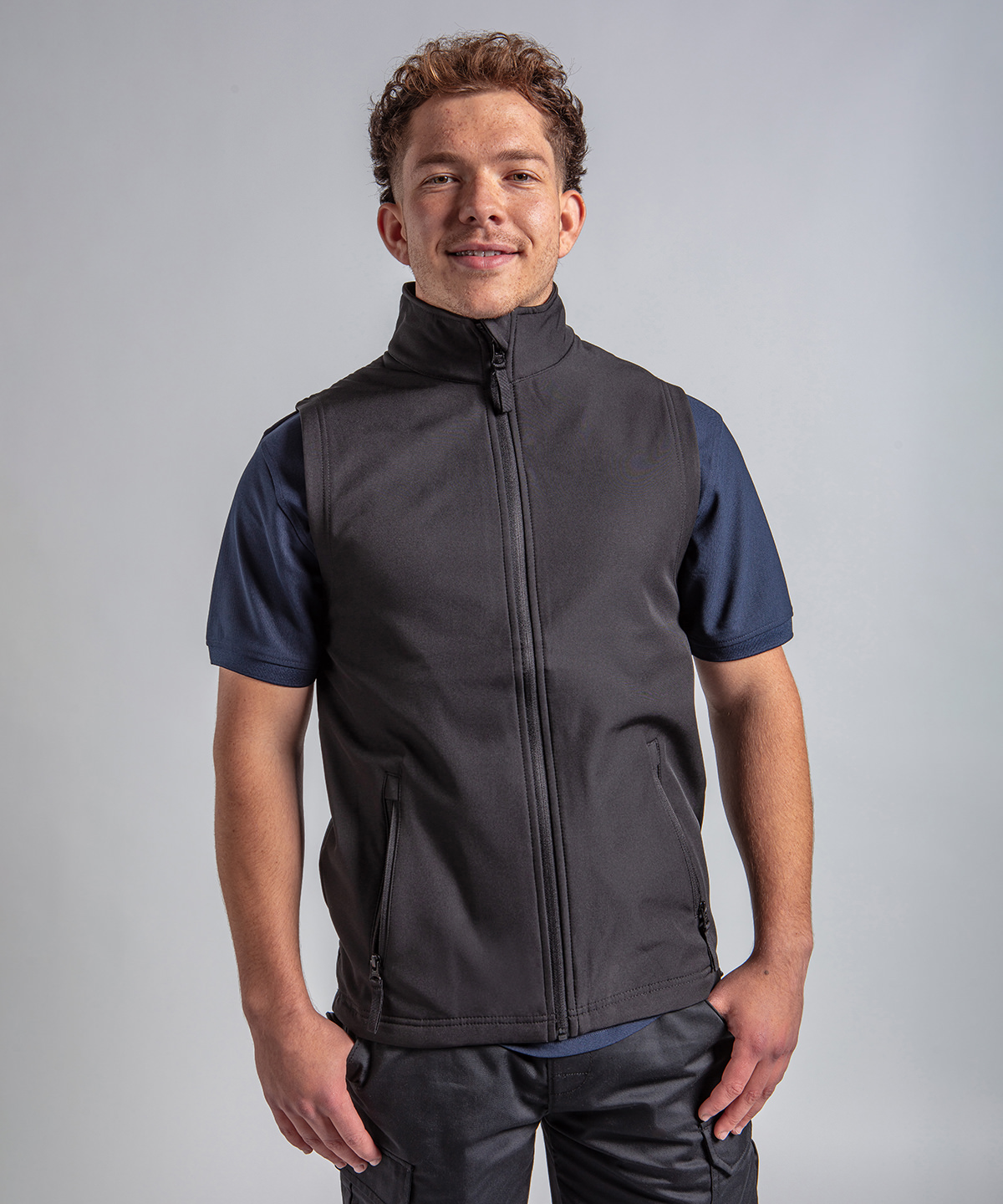 RX550 Pro 2-layer softshell gilet Blue