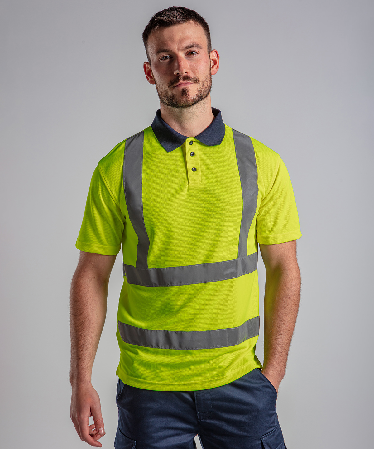 RX710 High visibility polo Yellow