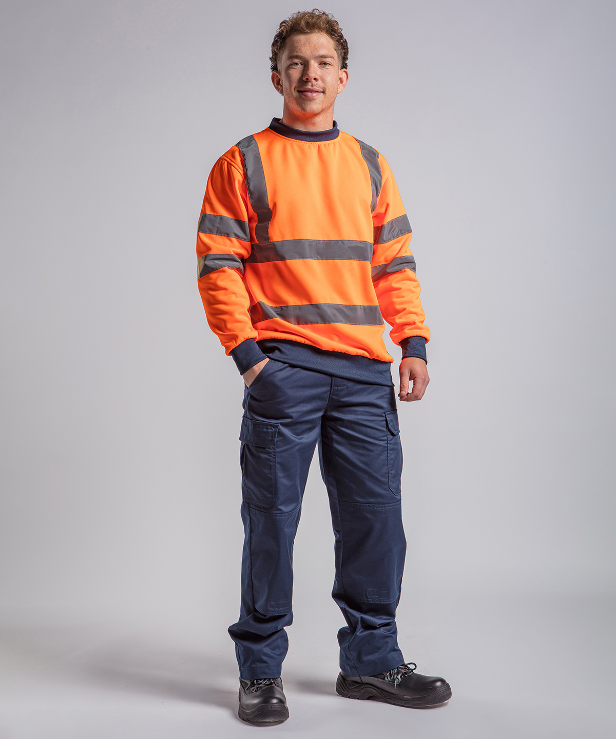 RX730 High visibility sweatshirt Yellow