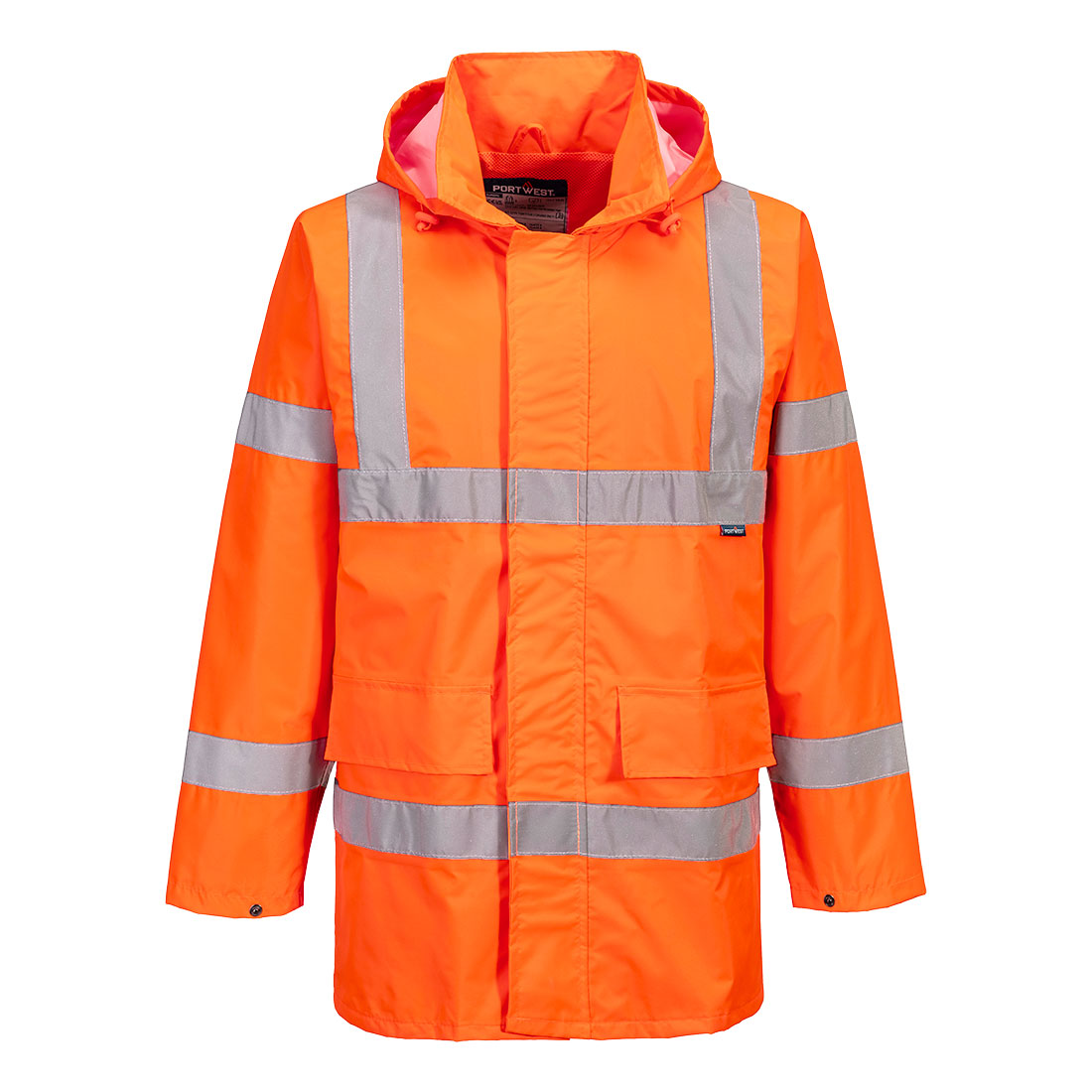 S160 Hi-Vis Rain Lite Traffic Jacket Orange S160 Hi-Vis Rain Lite Traffic Jacket Orange
