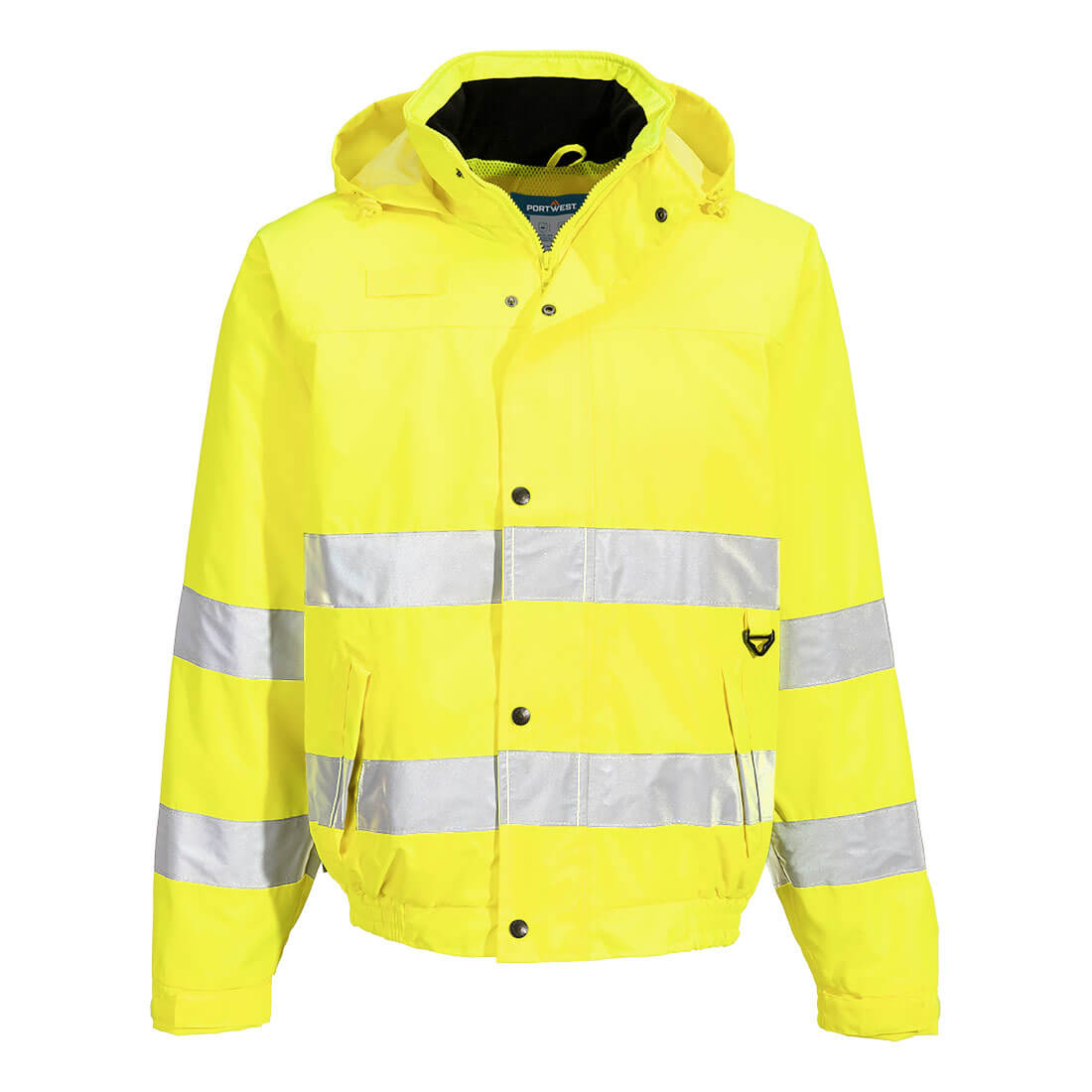 S161 Hi-Vis Rain Lite Bomber Jacket Yellow