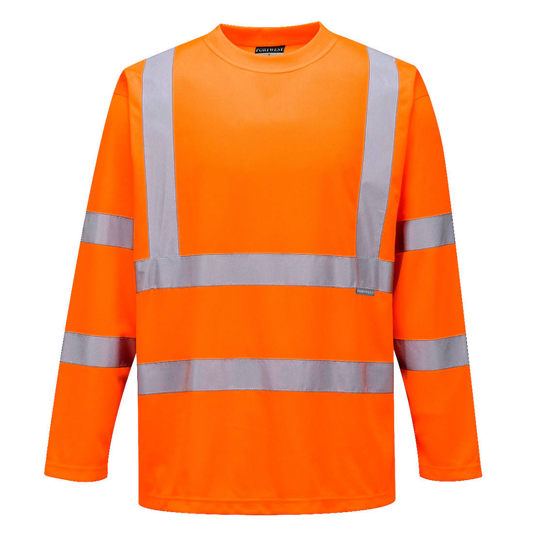 S178 Hi-Vis T-Shirt L/S  Orange