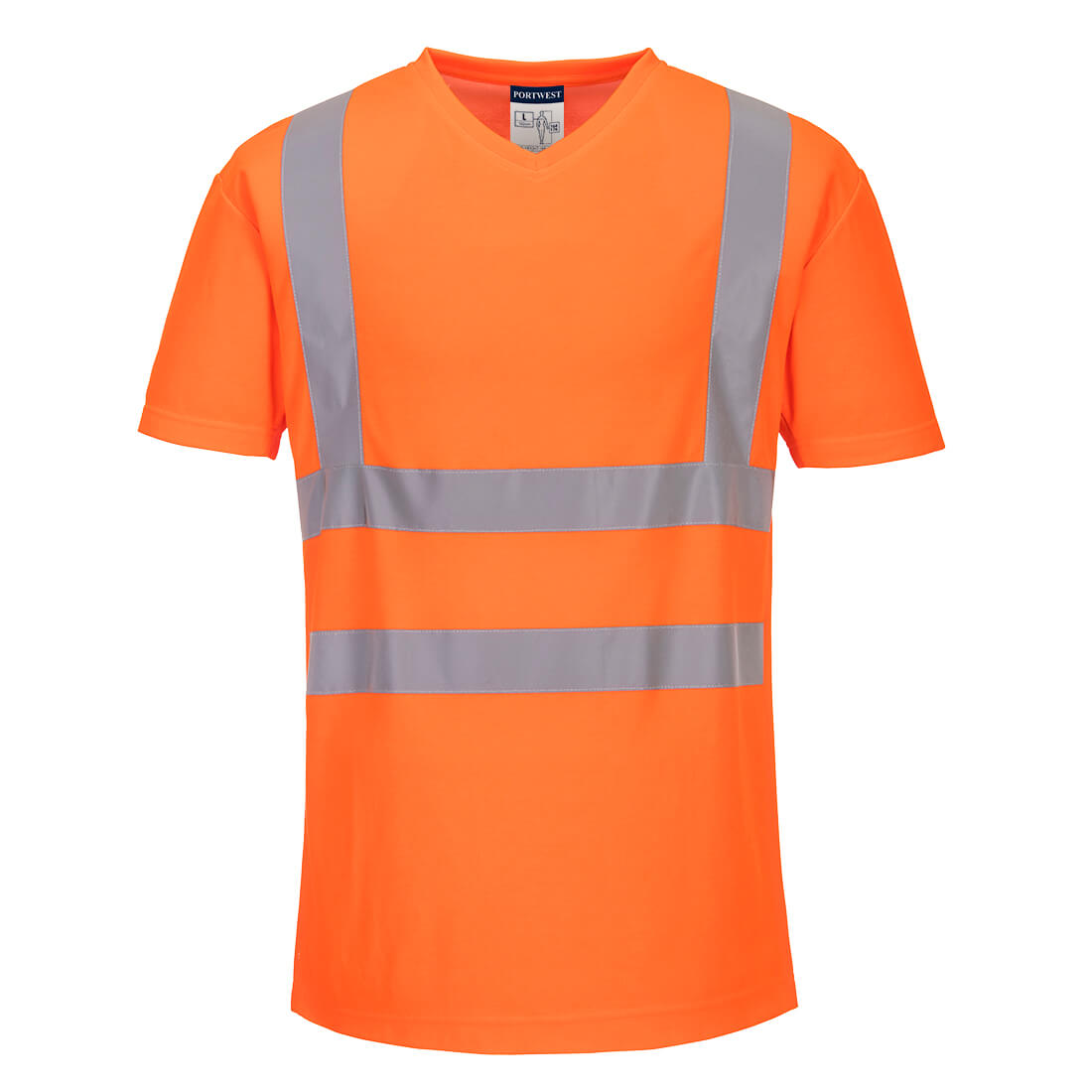 S179 Hi-Vis Cotton Comfort Mesh Insert T-Shirt S/S Orange S179 Hi-Vis Cotton Comfort Mesh Insert T-Shirt S/S Orange