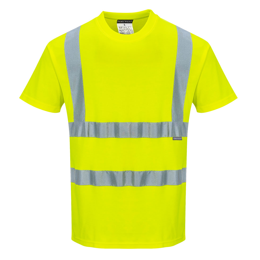 S170 Hi-Vis Cotton Comfort T-Shirt S/S  Yellow
