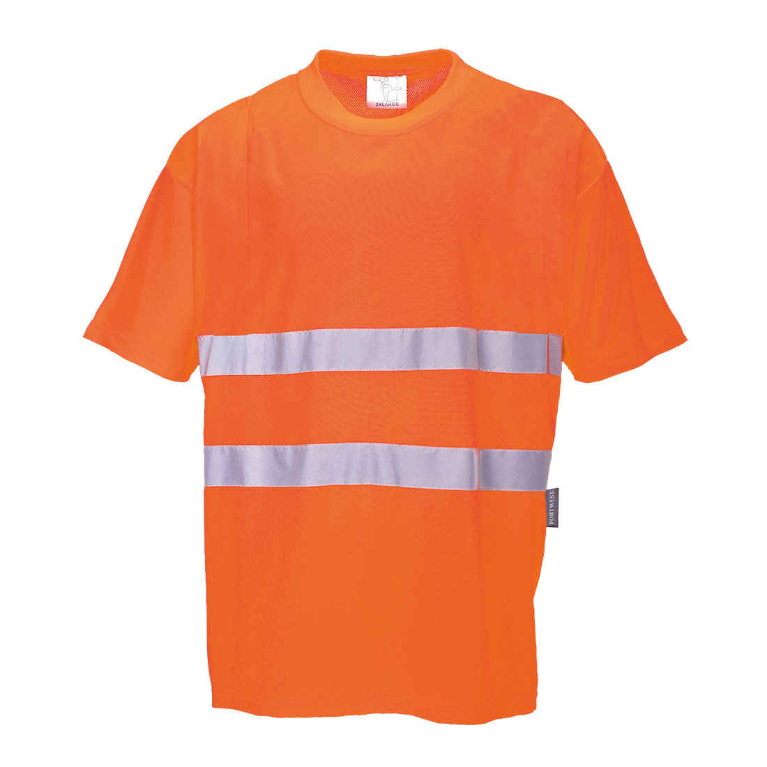 S172 Hi-Vis Cotton Comfort T-Shirt S/S  Orange