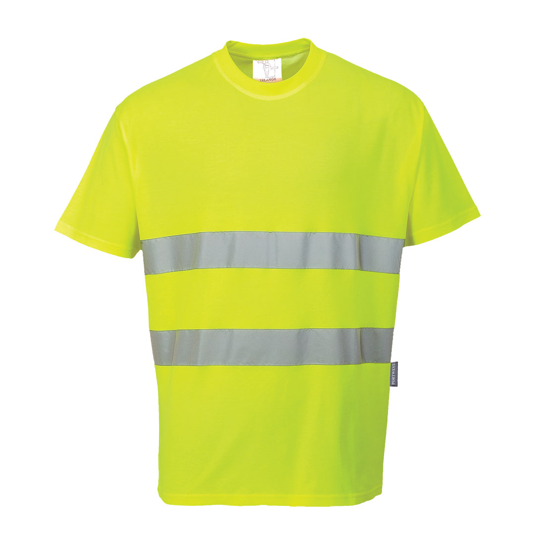 S172 Hi-Vis Cotton Comfort T-Shirt S/S  Yellow