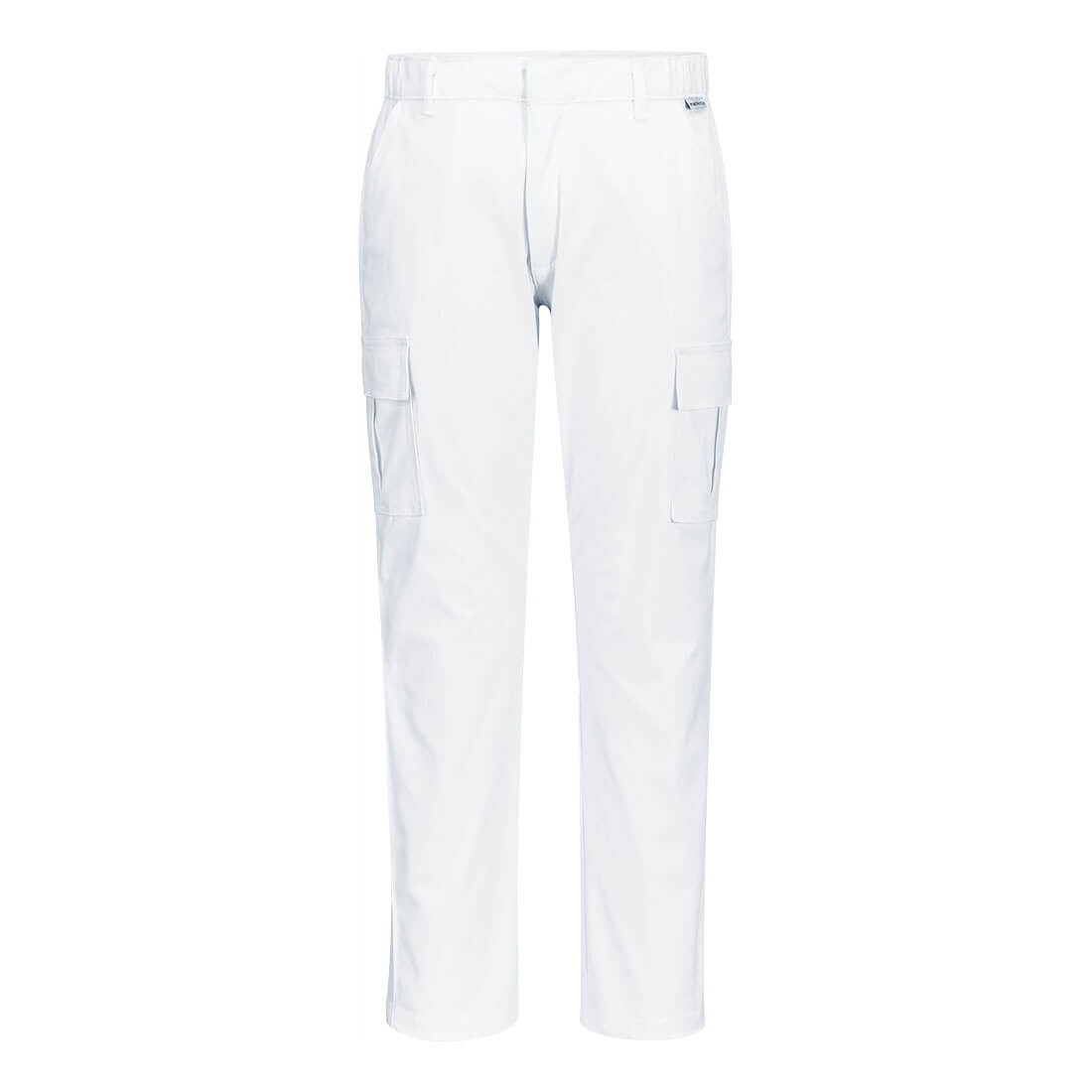 S231 Stretch Slim Fit Combat Trousers White