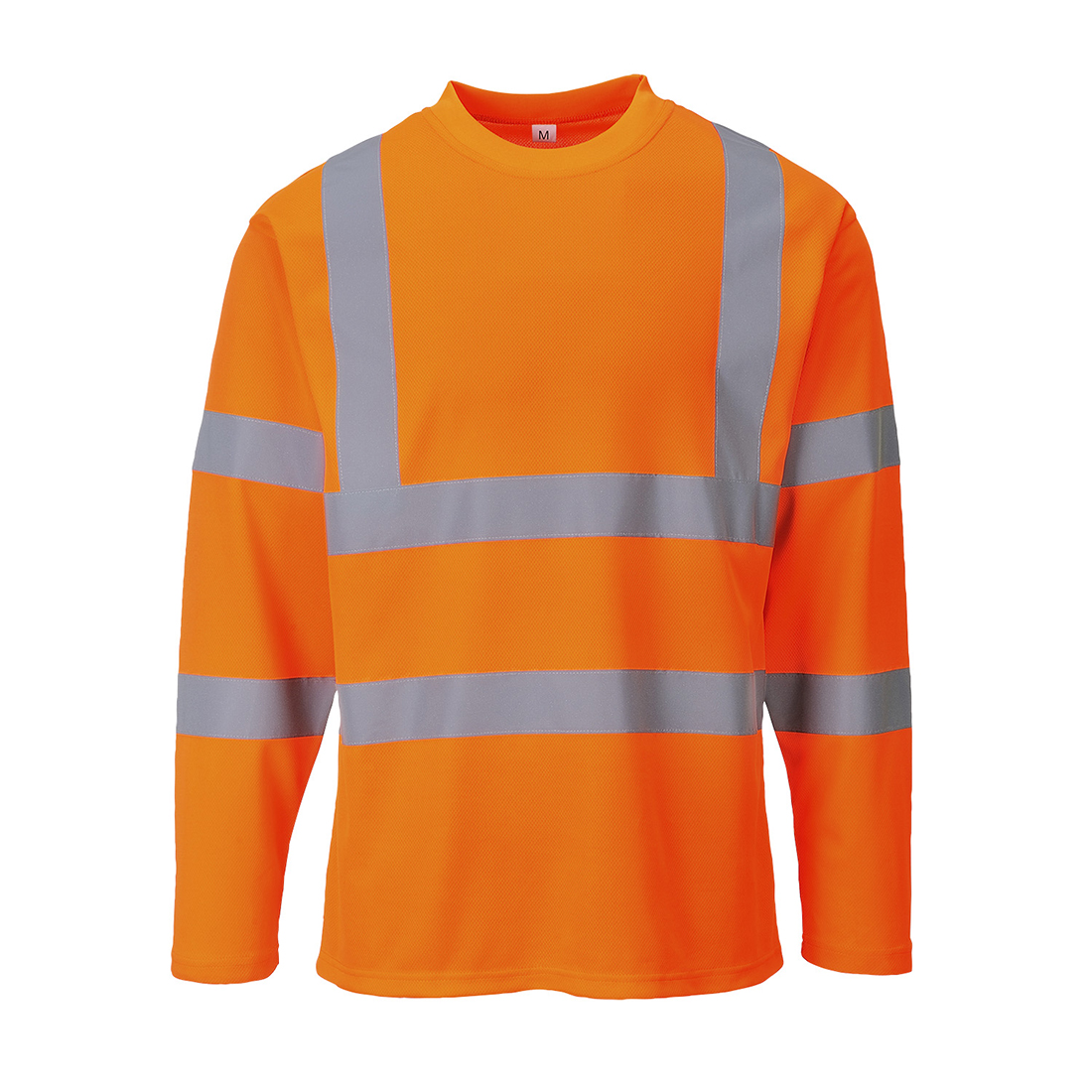 S278 Hi-Vis Cotton Comfort T-Shirt L/S  Orange