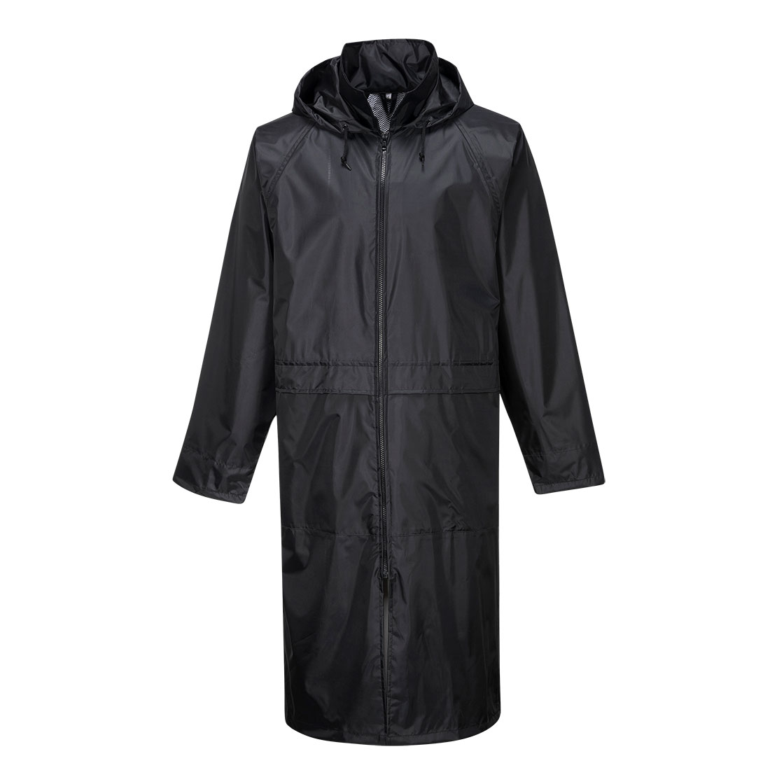 S438 Classic Rain Coat Black
