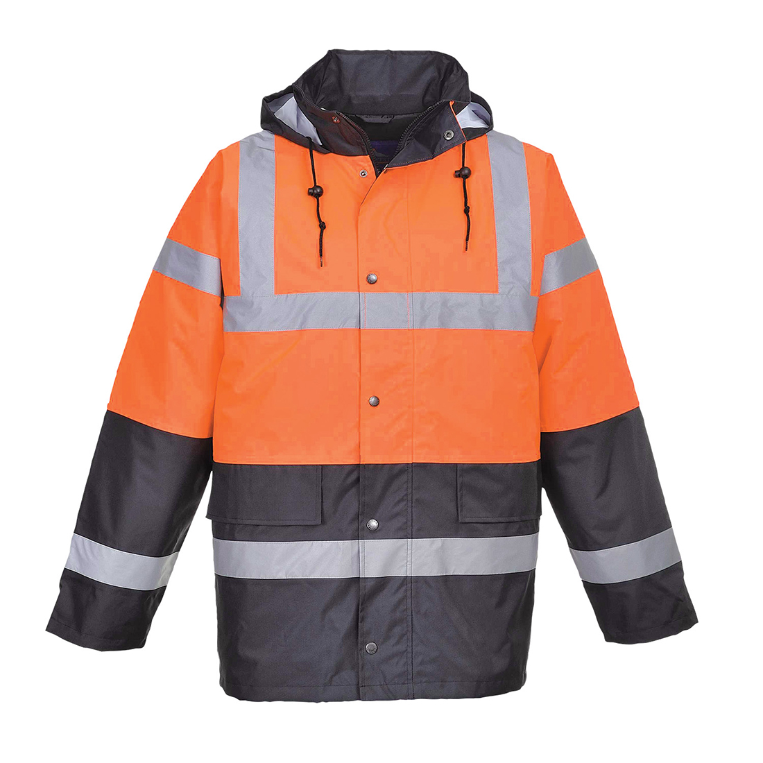 S467 Hi-Vis Contrast Winter Traffic Jacket Orange S467 Hi-Vis Contrast Winter Traffic Jacket Orange