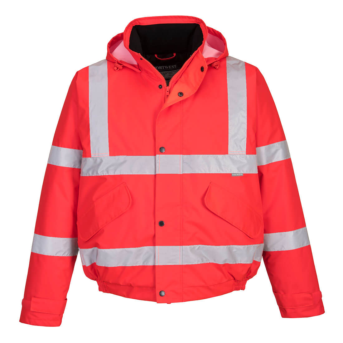 S463 Hi-Vis Winter Bomber Jacket Red S463 Hi-Vis Winter Bomber Jacket Red