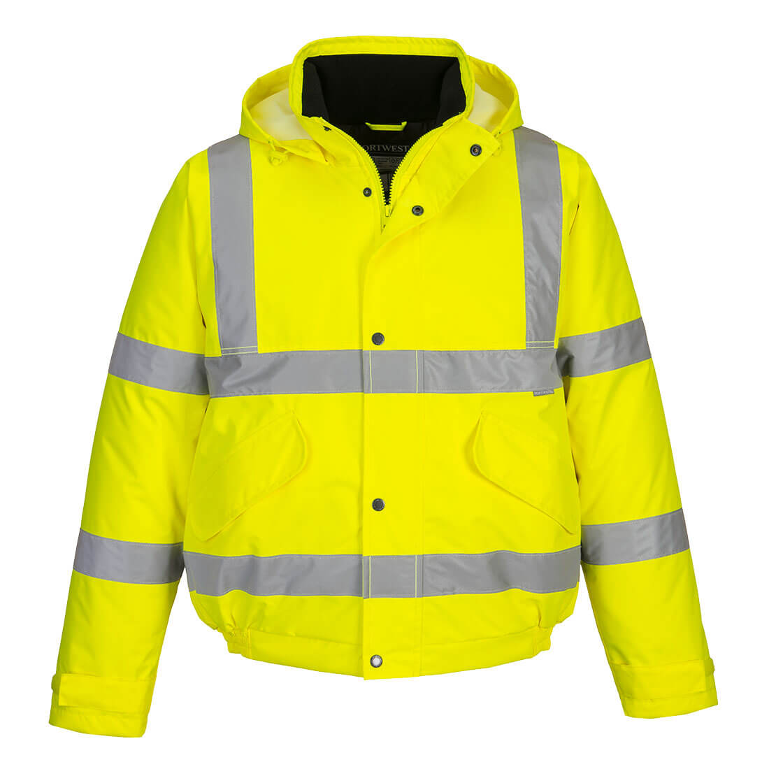 S463 Hi-Vis Winter Bomber Jacket  Yellow