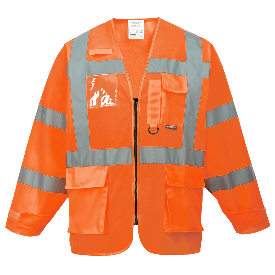 S475 Hi-Vis Executive Jacket Orange