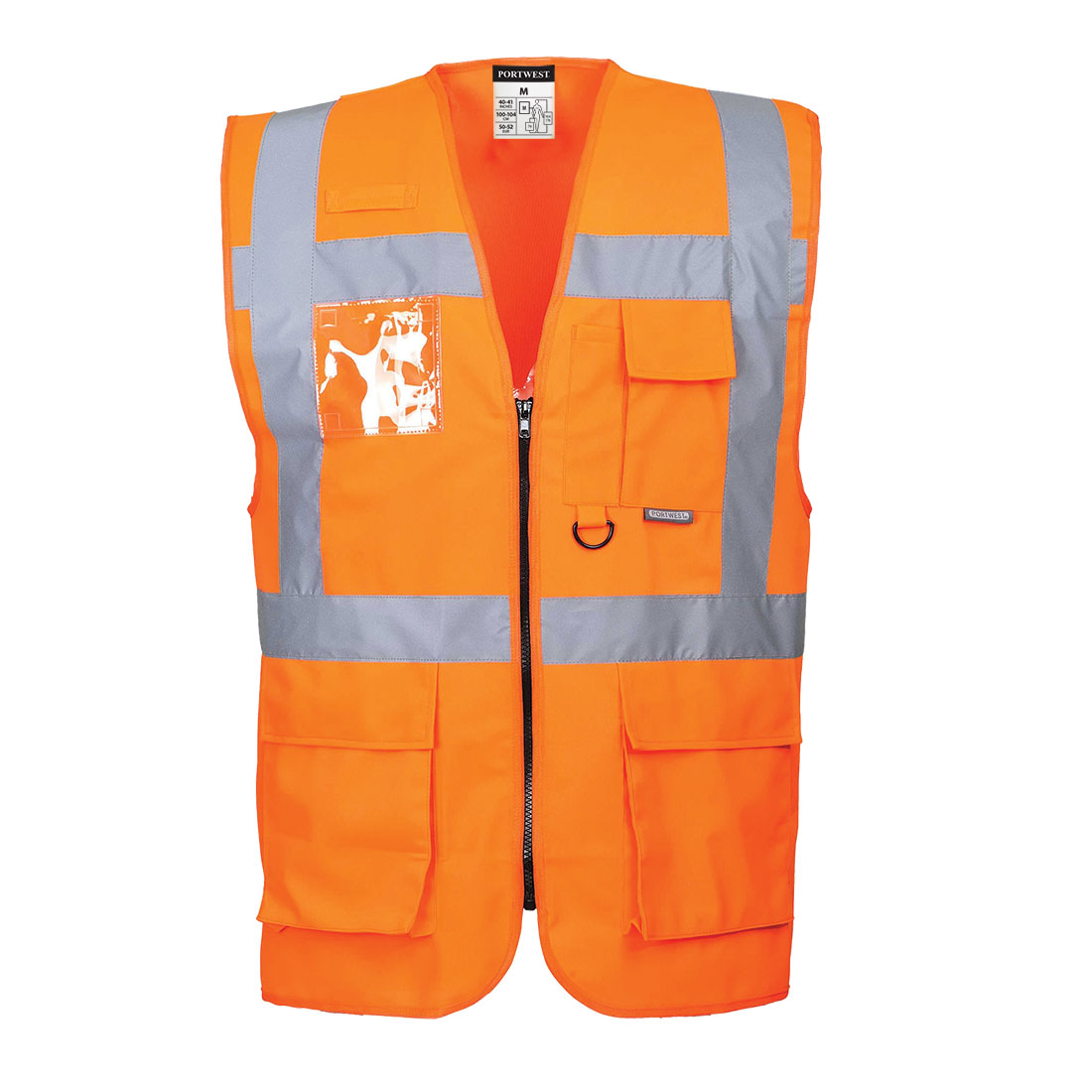 S476 Berlin Hi-Vis Executive Vest  Orange