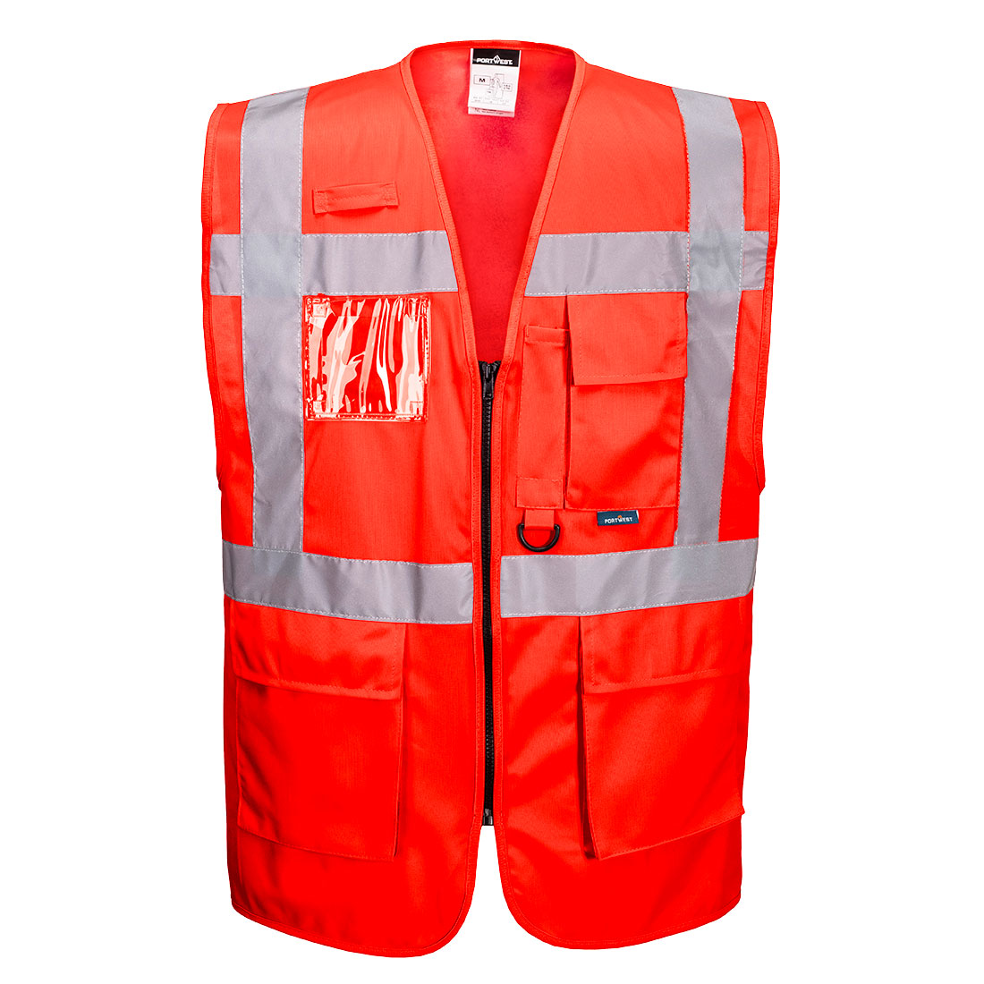 S476 Berlin Hi-Vis Executive Vest Red S476 Berlin Hi-Vis Executive Vest Red