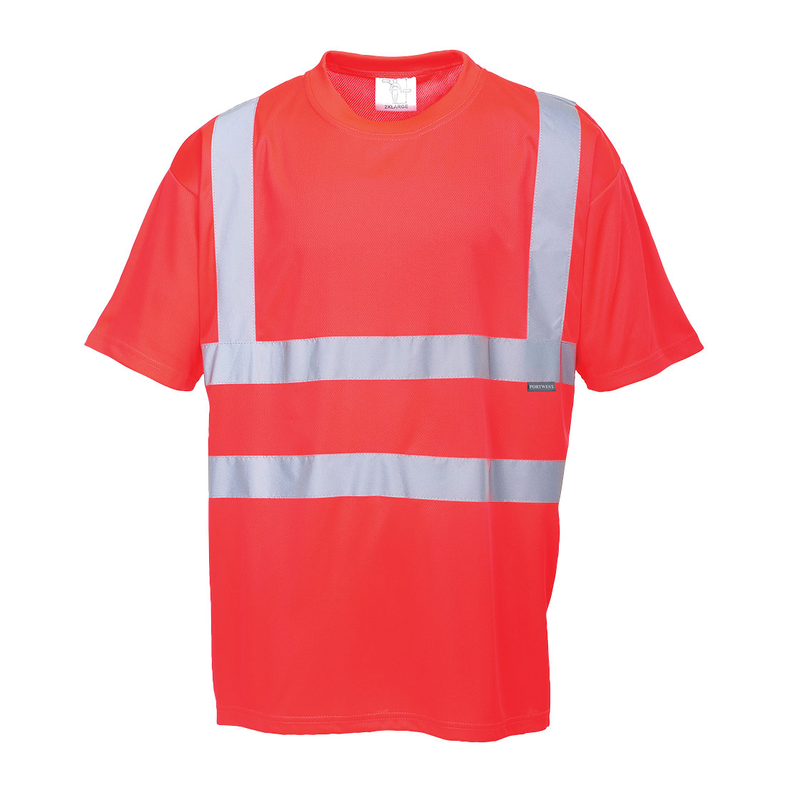 S478 Hi-Vis T-Shirt S/S Red S478 Hi-Vis T-Shirt S/S Red