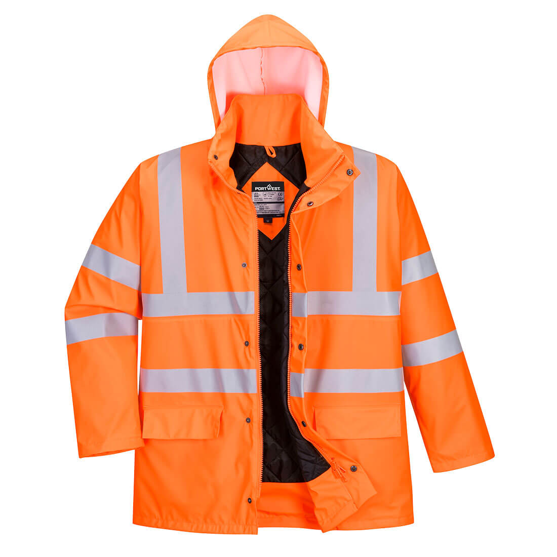 S490 Sealtex Ultra Hi-Vis Winter Jacket  Orange