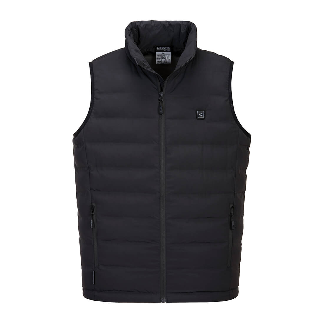 S549 Ultrasonic Heated Tunnel Bodywarmer Black S549 Ultrasonic Heated Tunnel Bodywarmer Black