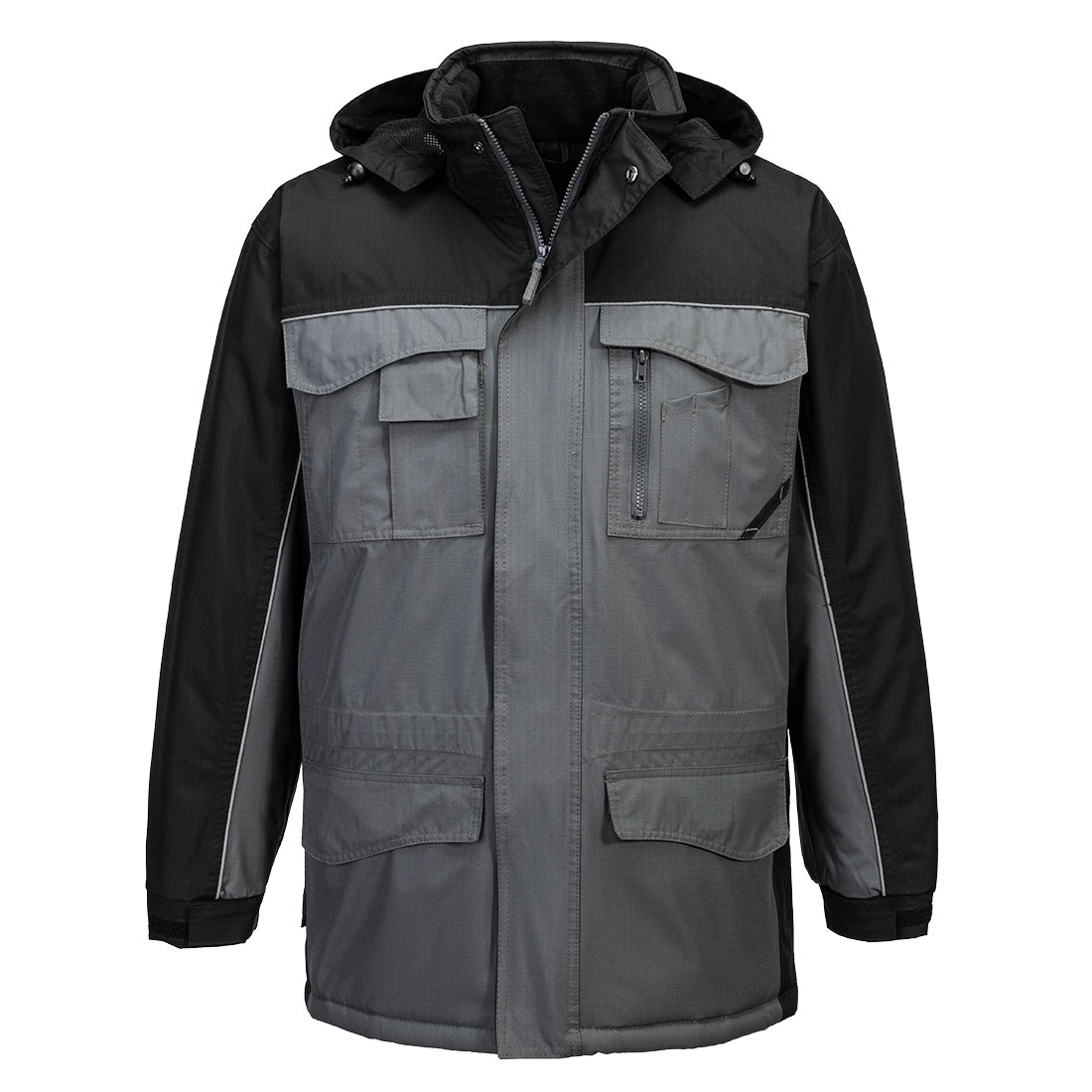S562 Ripstop Winter Jacket Black/Grey S562 Ripstop Winter Jacket Black/Grey