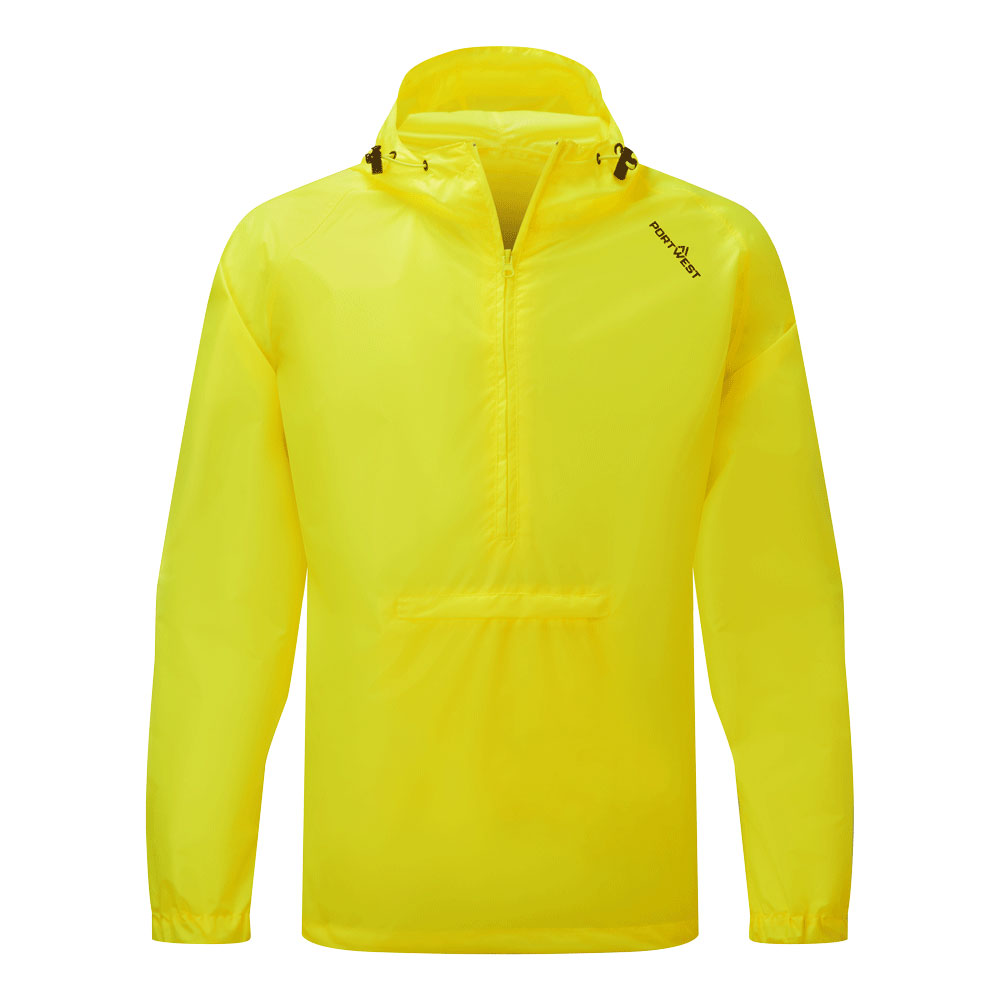 S603 Packable Overhead Jacket Yellow