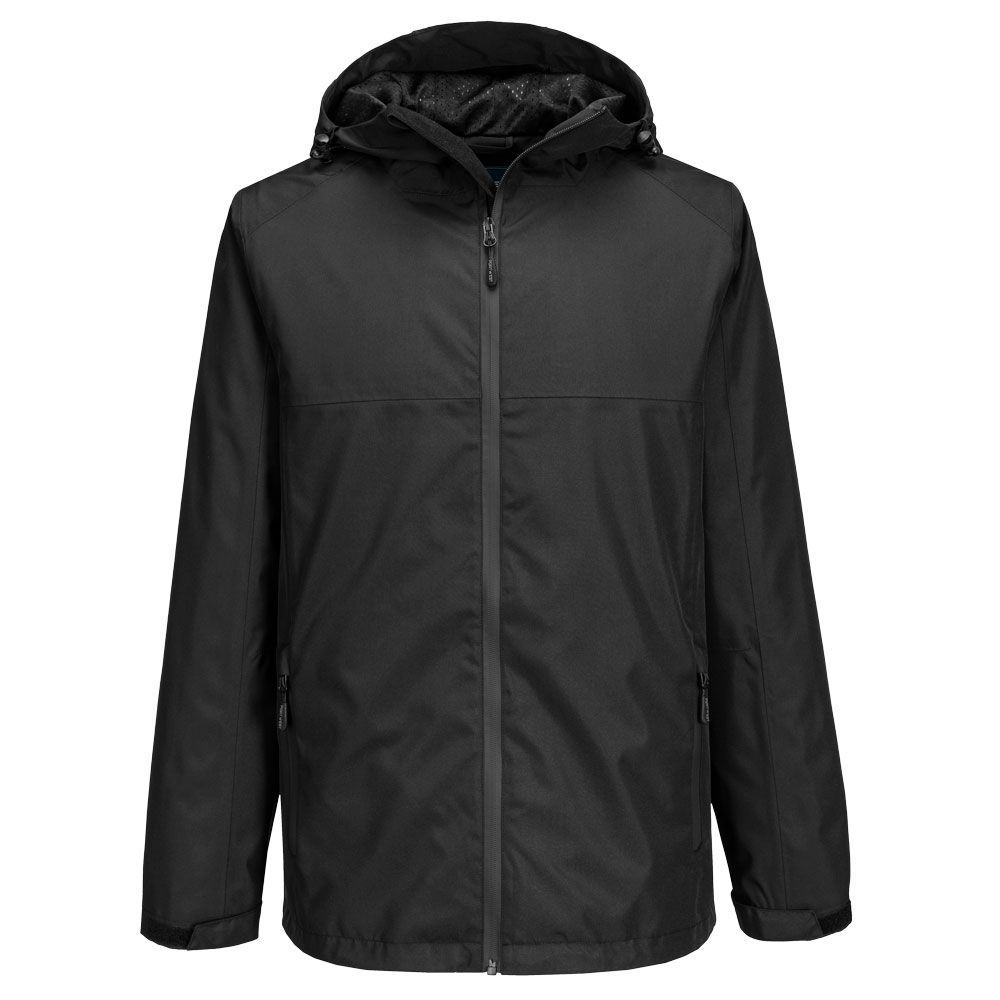 S610 Professional Rain Jacket Black