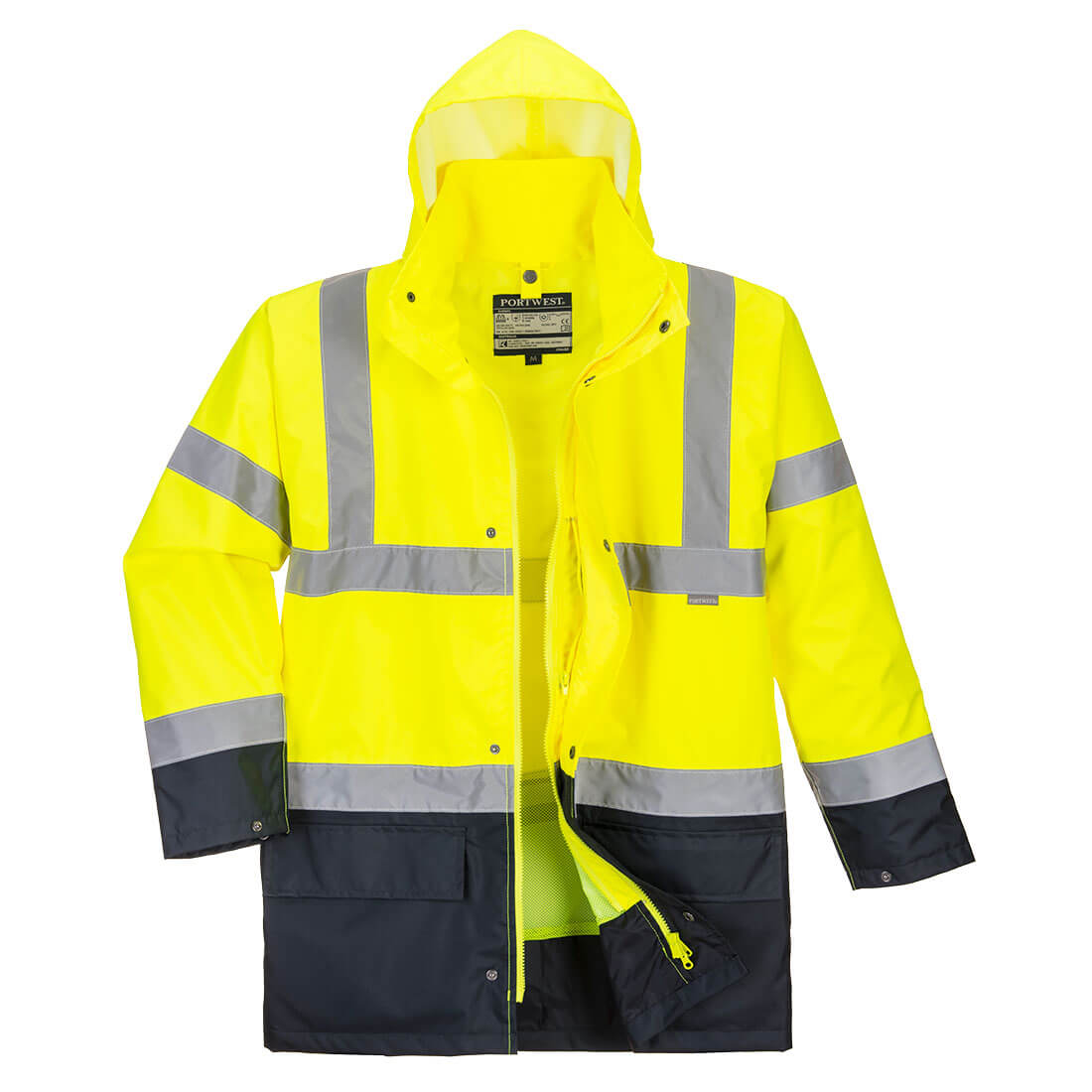 S766 Hi-Vis 5-in-1 Contrast Essential Jacket Yellow/Black S766 Hi-Vis 5-in-1 Contrast Essential Jacket Yellow/Black