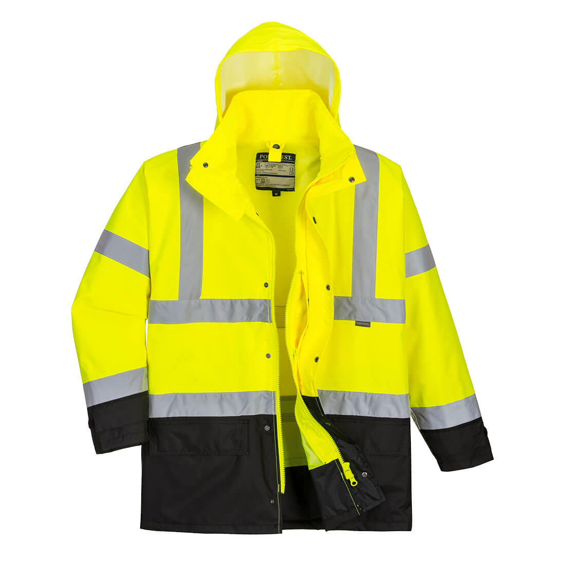S768 Hi-Vis 5-in-1 Contrast Executive Jacket Yellow/Black S768 Hi-Vis 5-in-1 Contrast Executive Jacket Yellow/Black