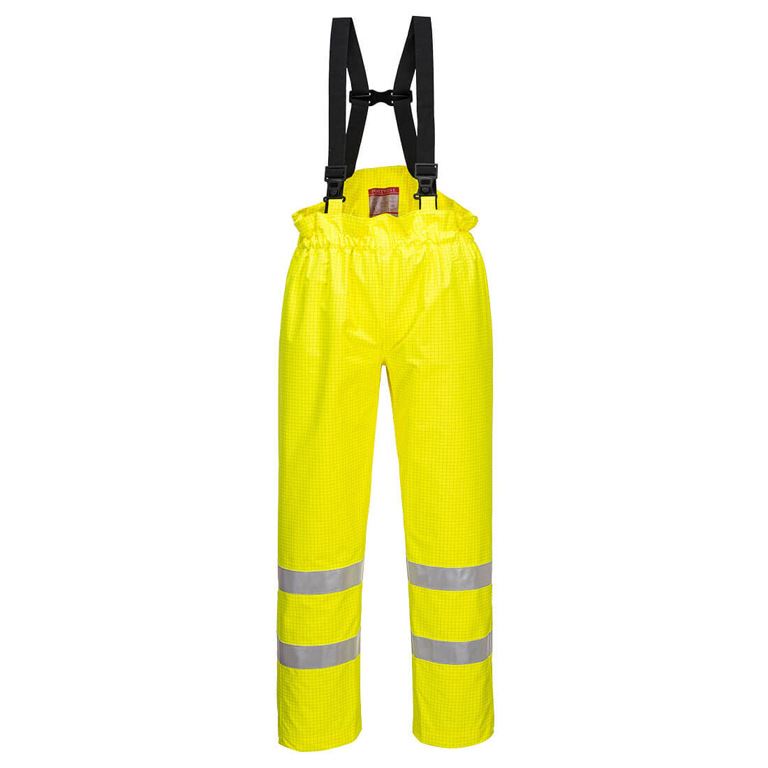S780 Bizflame Rain Hi-Vis FR Shell Trousers Yellow