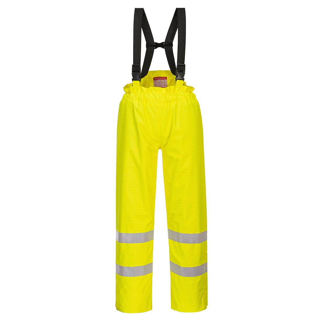S781 Bizflame Rain Hi-Vis FR Trousers Yellow