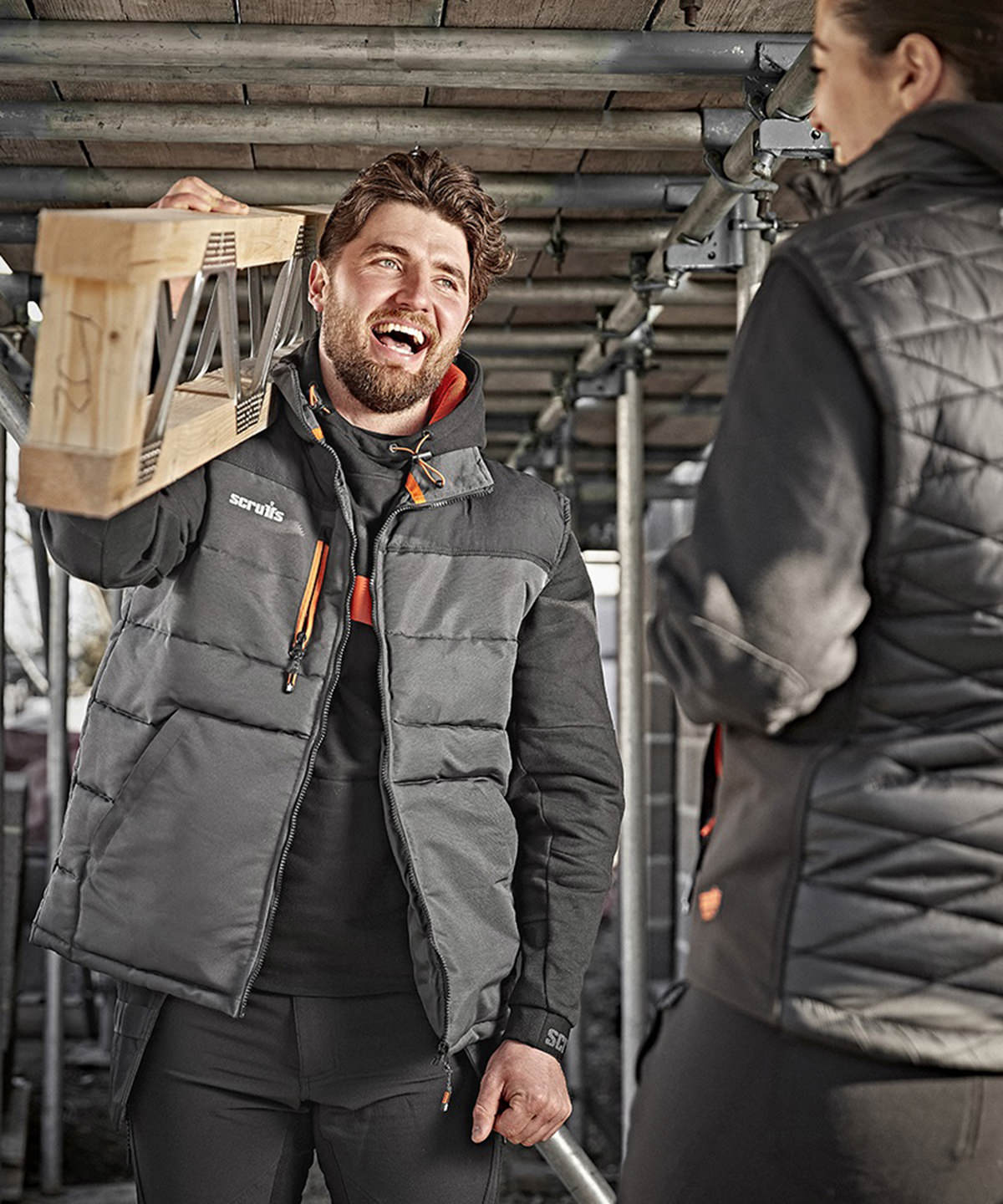 SH050 Worker bodywarmer Grey