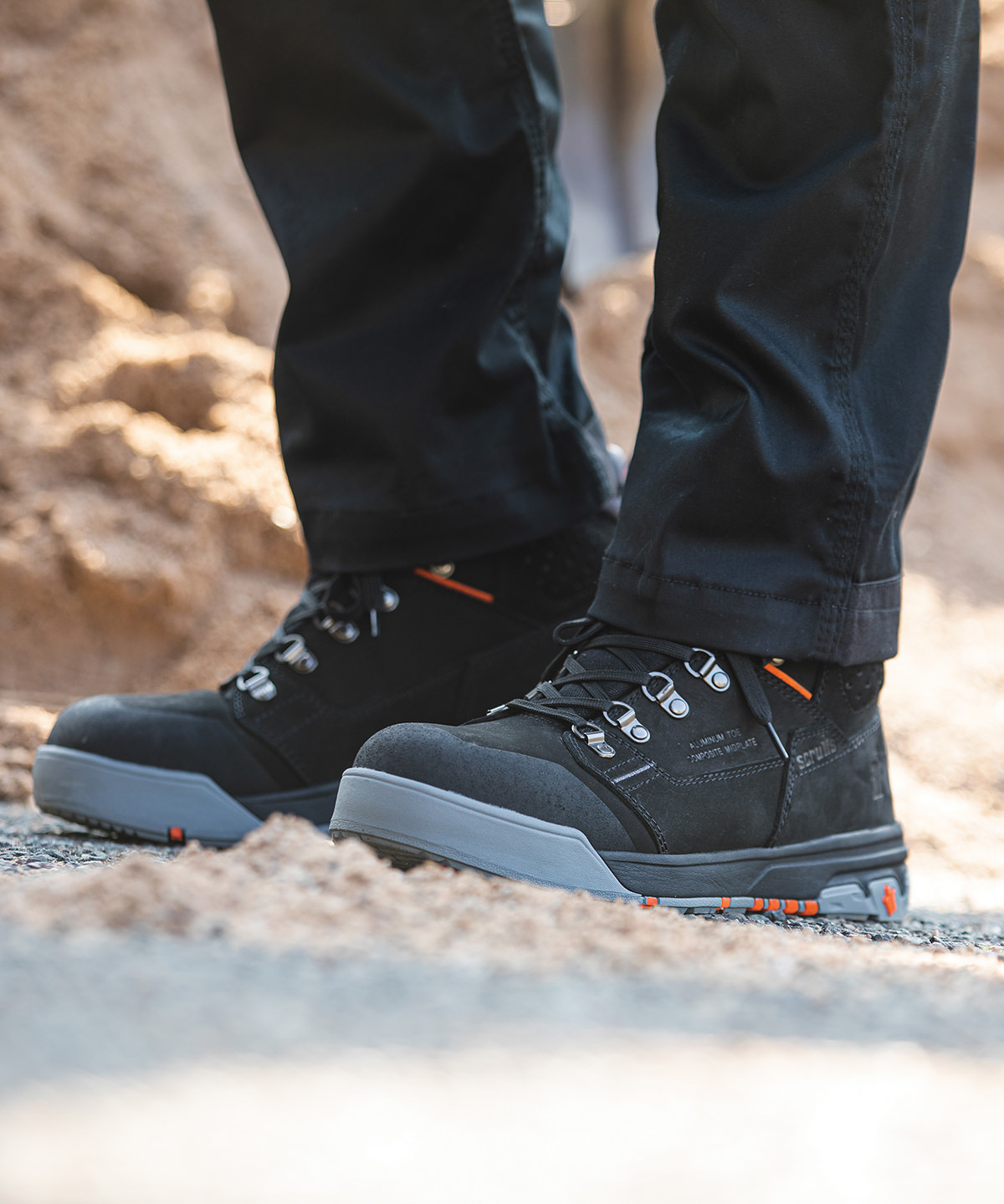 SH081 Hydra safety boots Black