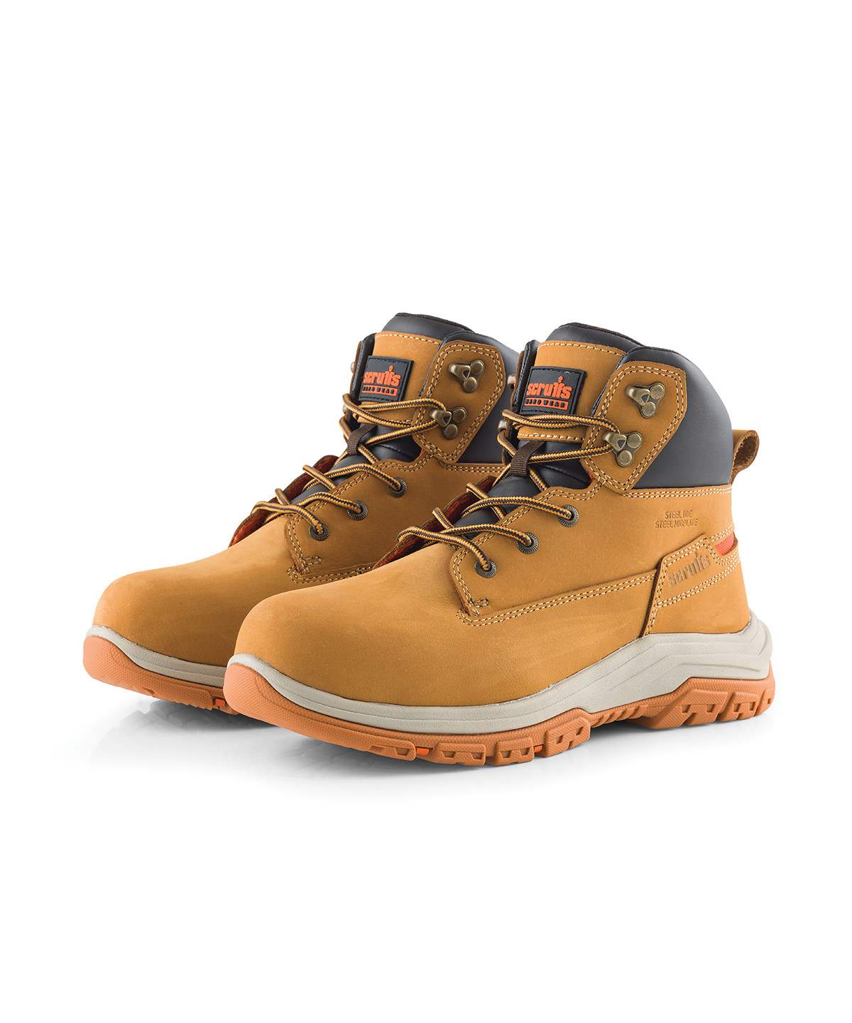 SH082 Ridge safety boots Brown