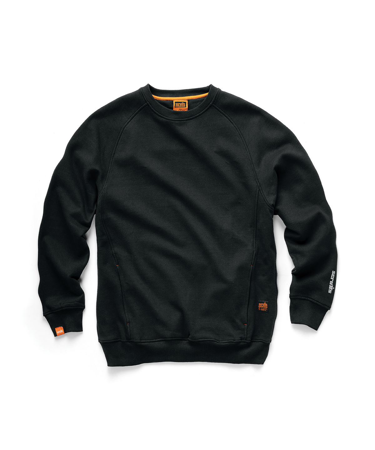 SH002 Eco Worker sweatshirt Black