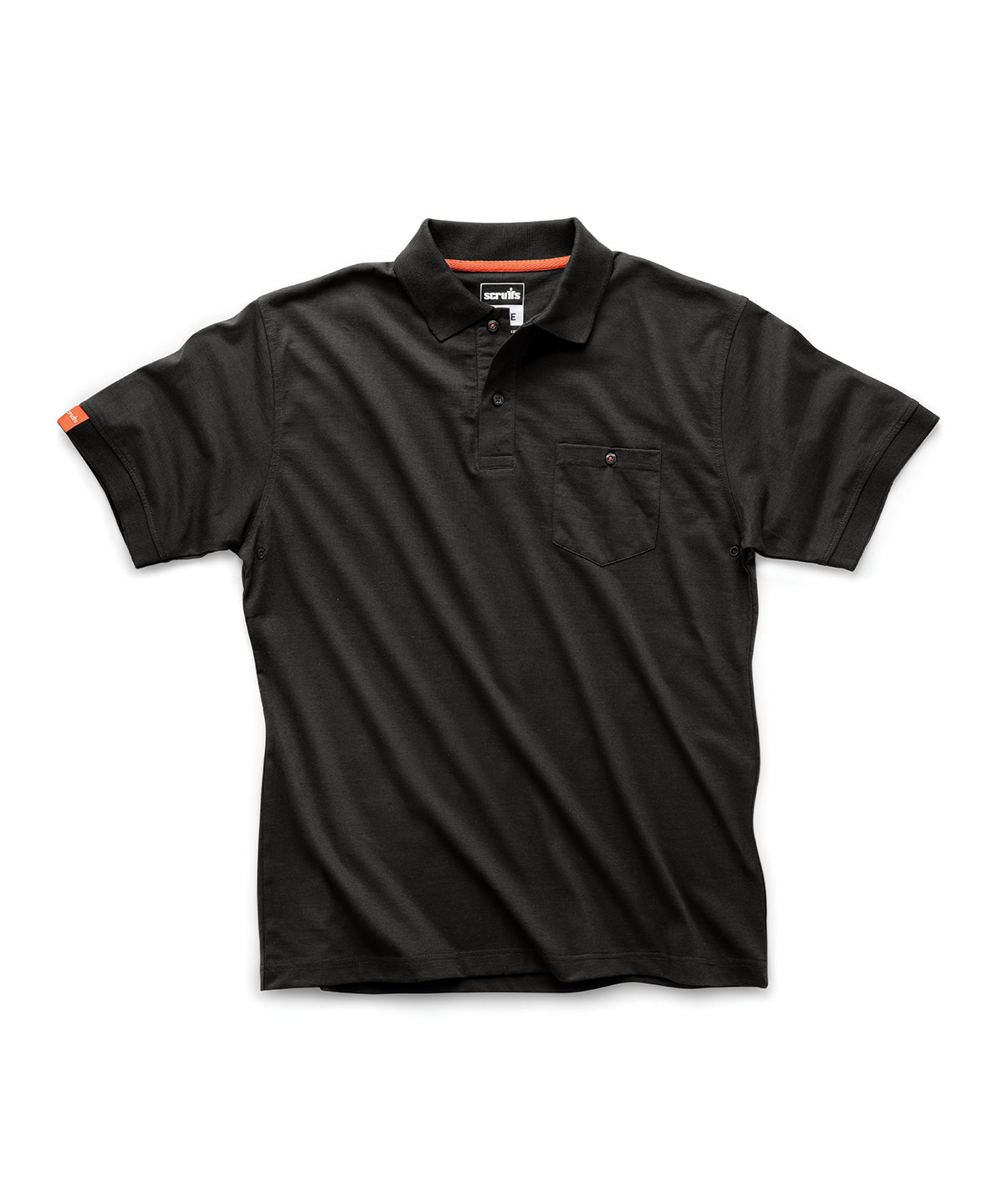 SH004 Eco Worker polo Black SH004 Eco Worker polo Black