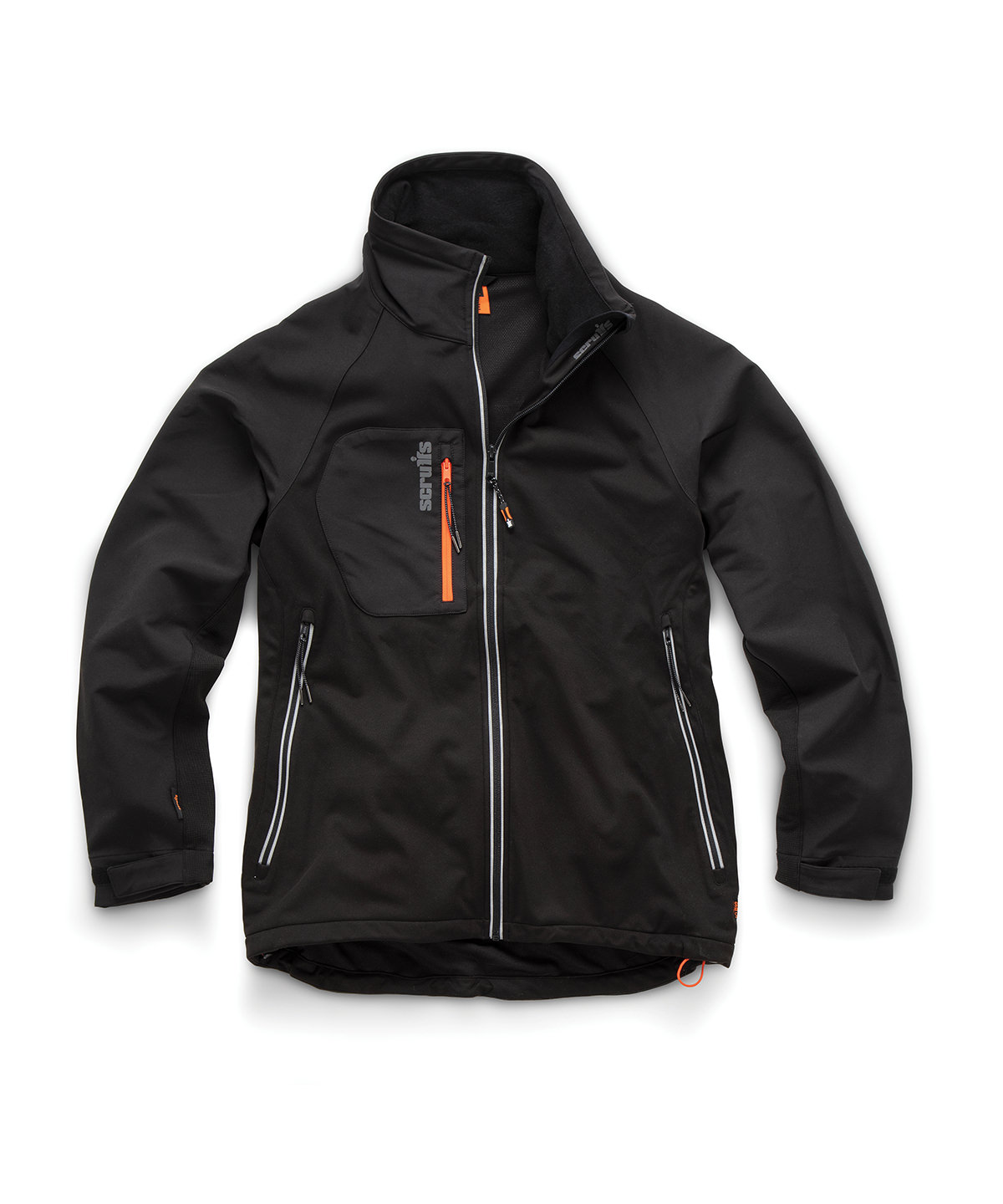 SH026 Trade Flex softshell jacket Black