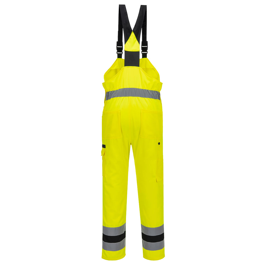 CD852 WX2 Eco Hi-Vis Bib & Brace Yellow/Black